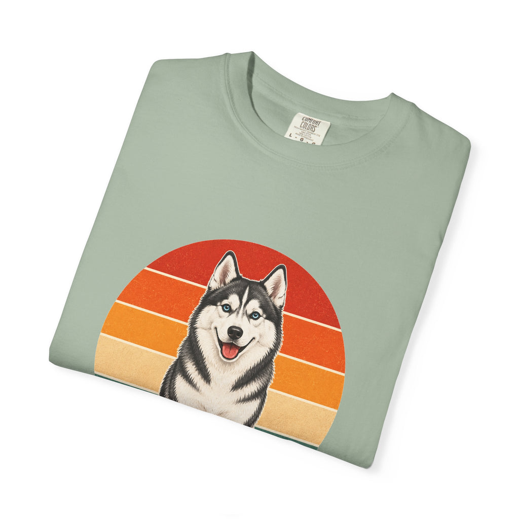 PawJoy Husky Retro Sunset Tee