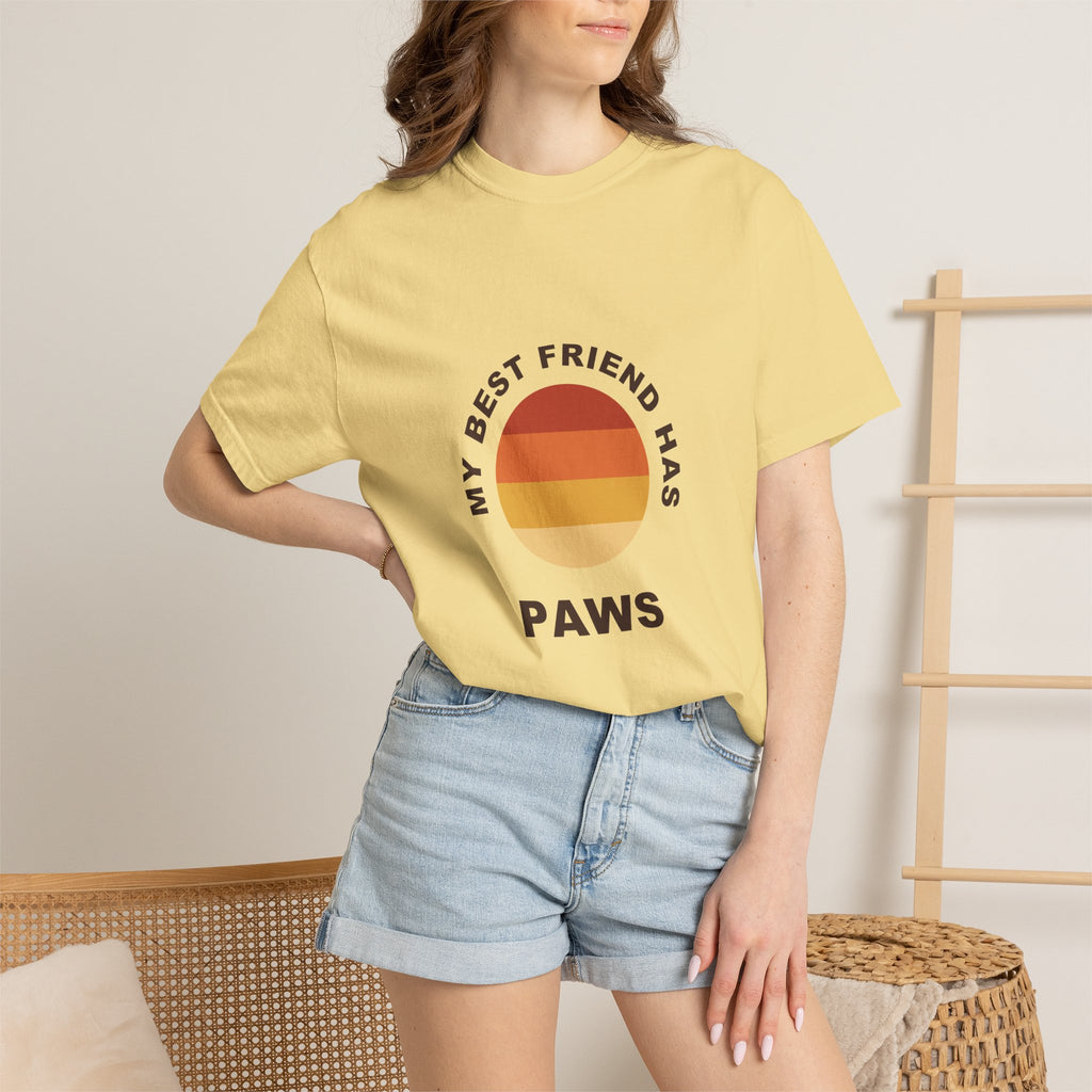 PawJoy Best Friend Paws Retro Tee