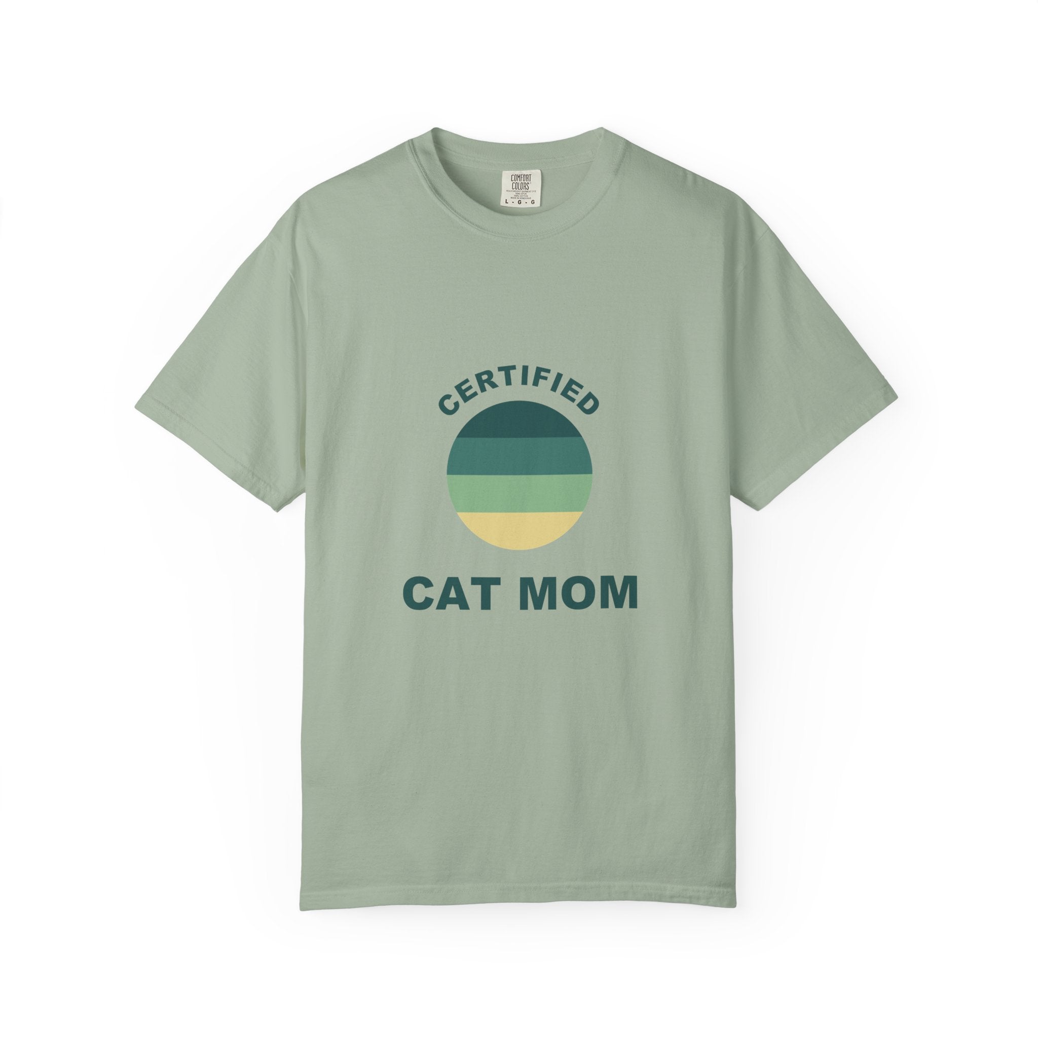 PawJoy Certified Cat Mom Retro Tee
