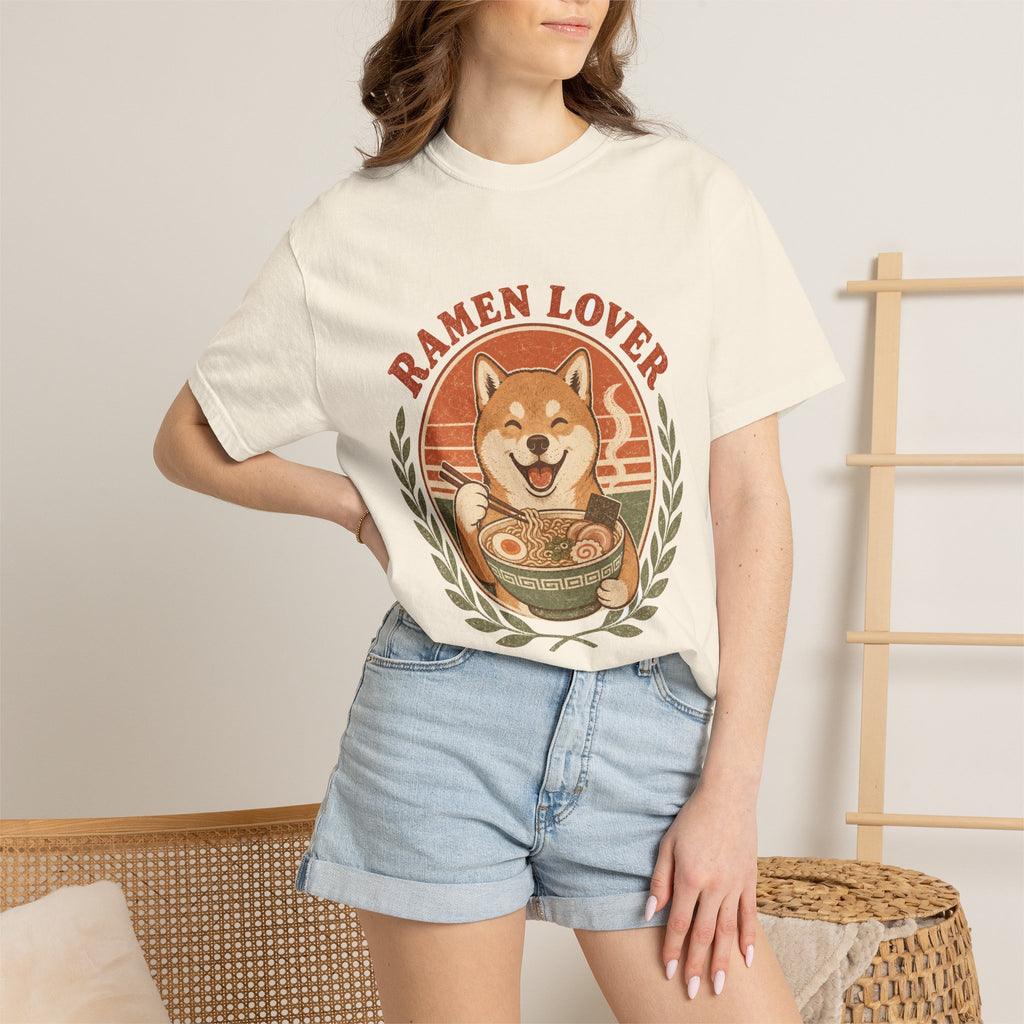 PawJoy Shiba Inu Ramen Vintage Tee