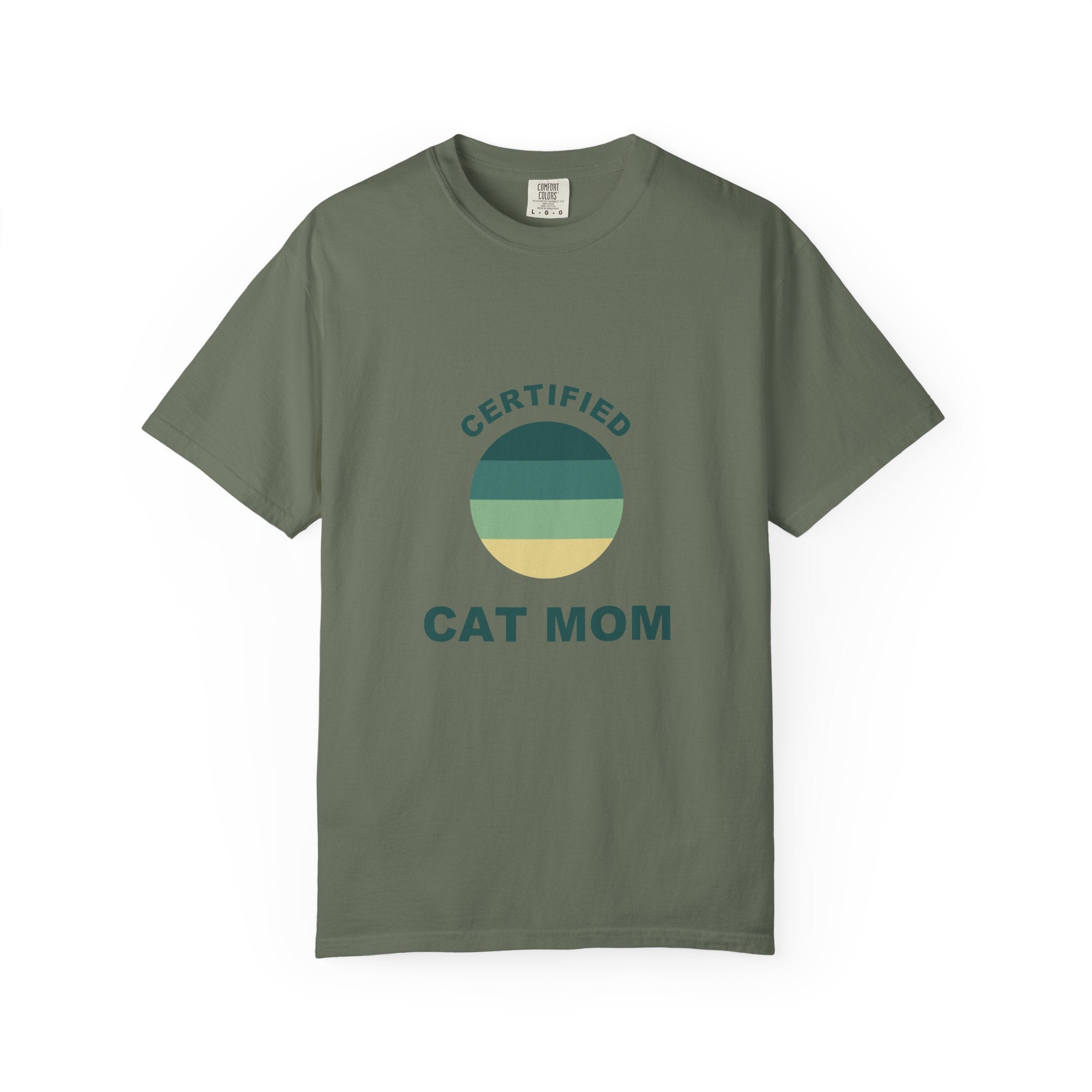 PawJoy Certified Cat Mom Retro Tee