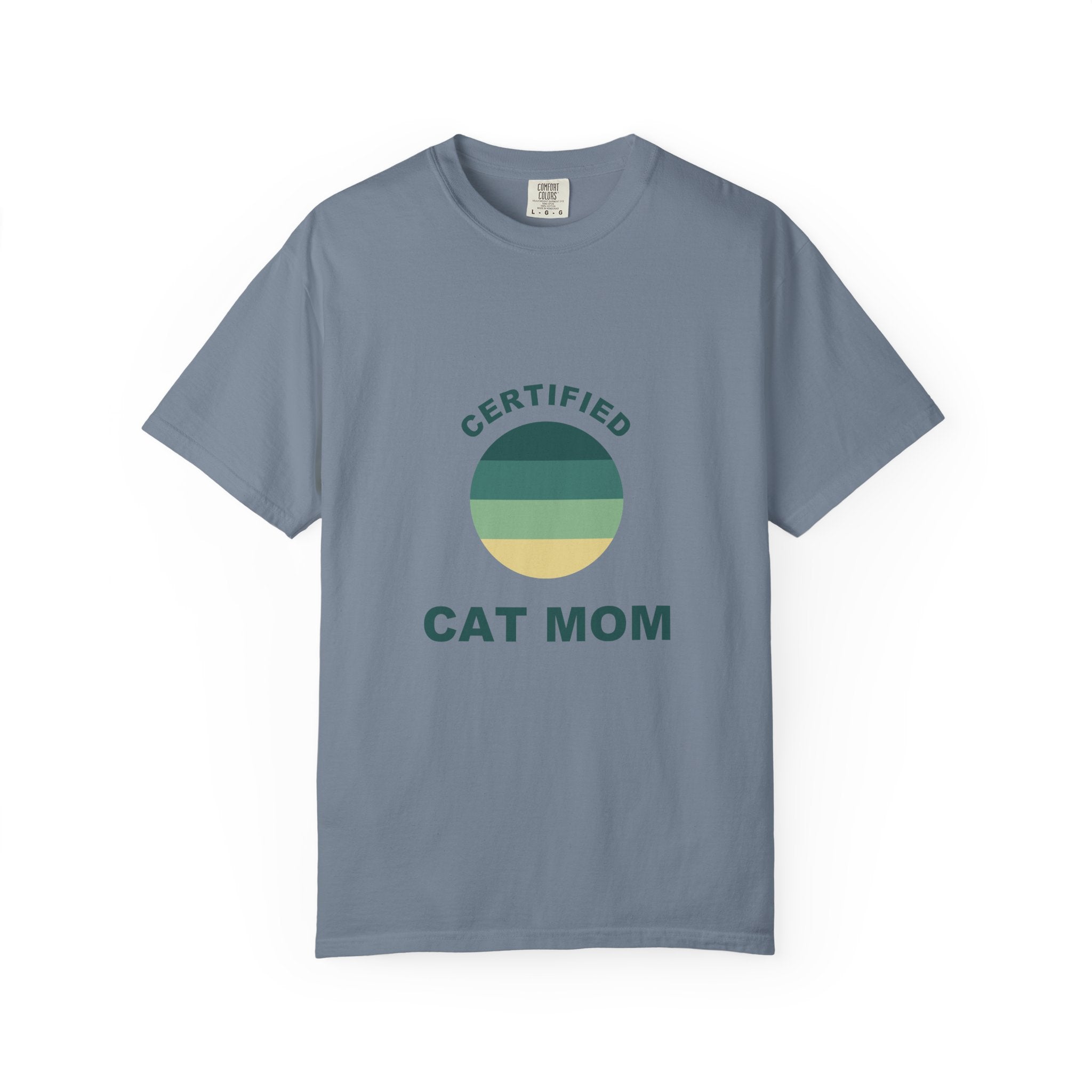 PawJoy Certified Cat Mom Retro Tee