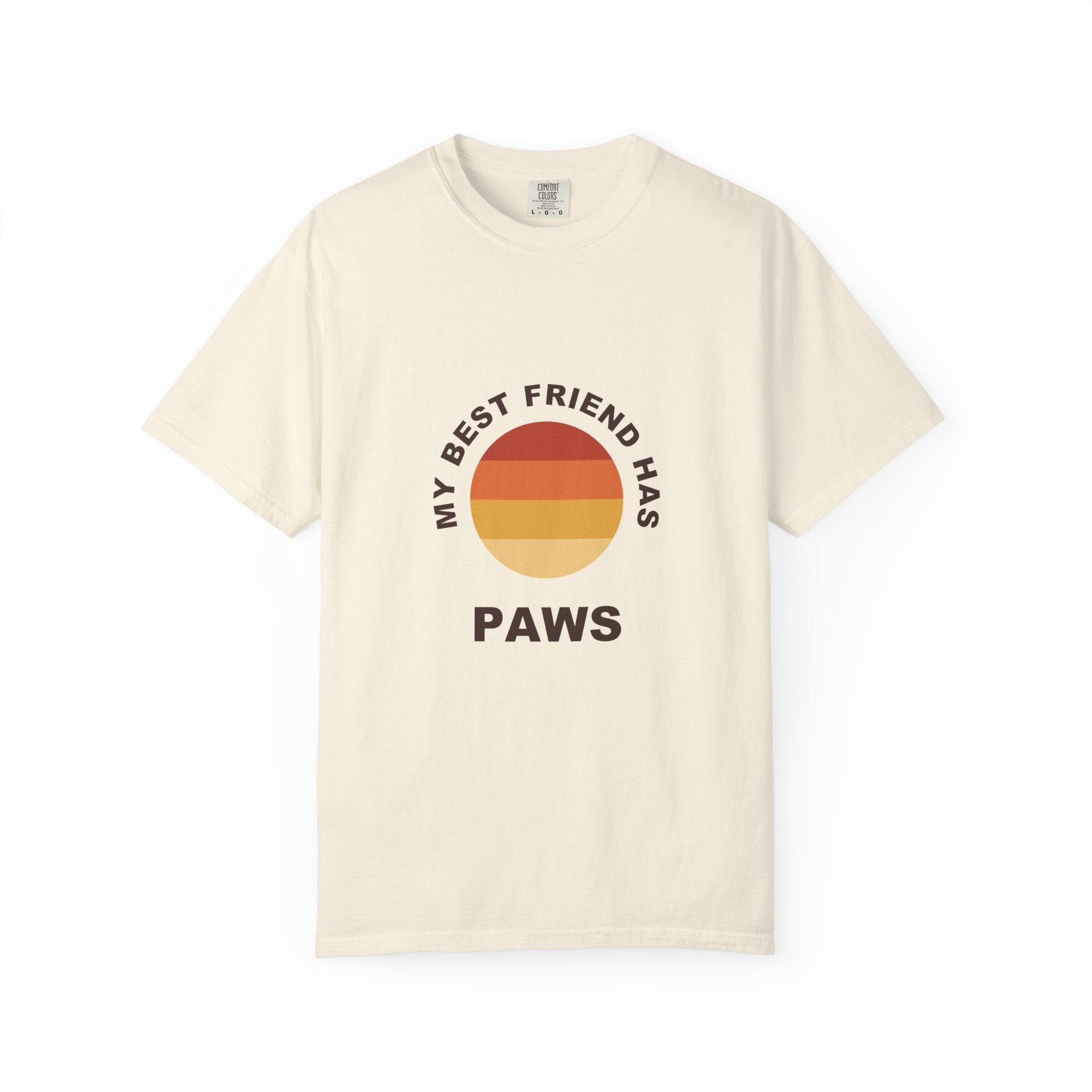 PawJoy Best Friend Paws Retro Tee