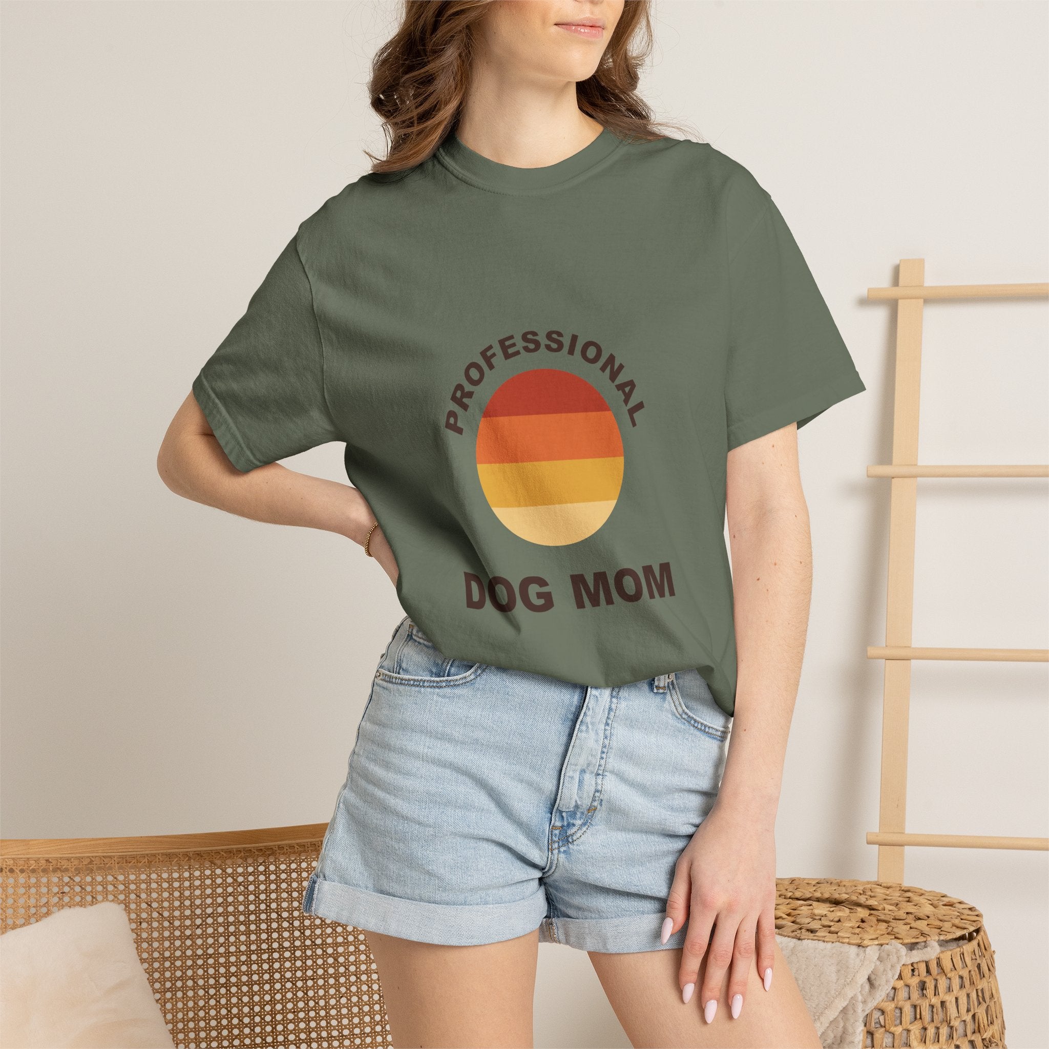 PawJoy Professional Dog Mom Retro Tee