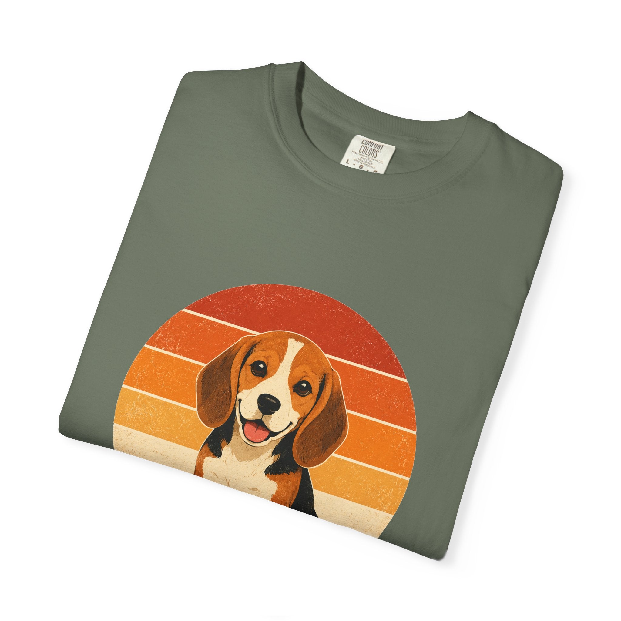 PawJoy Beagle Retro Sunset Tee