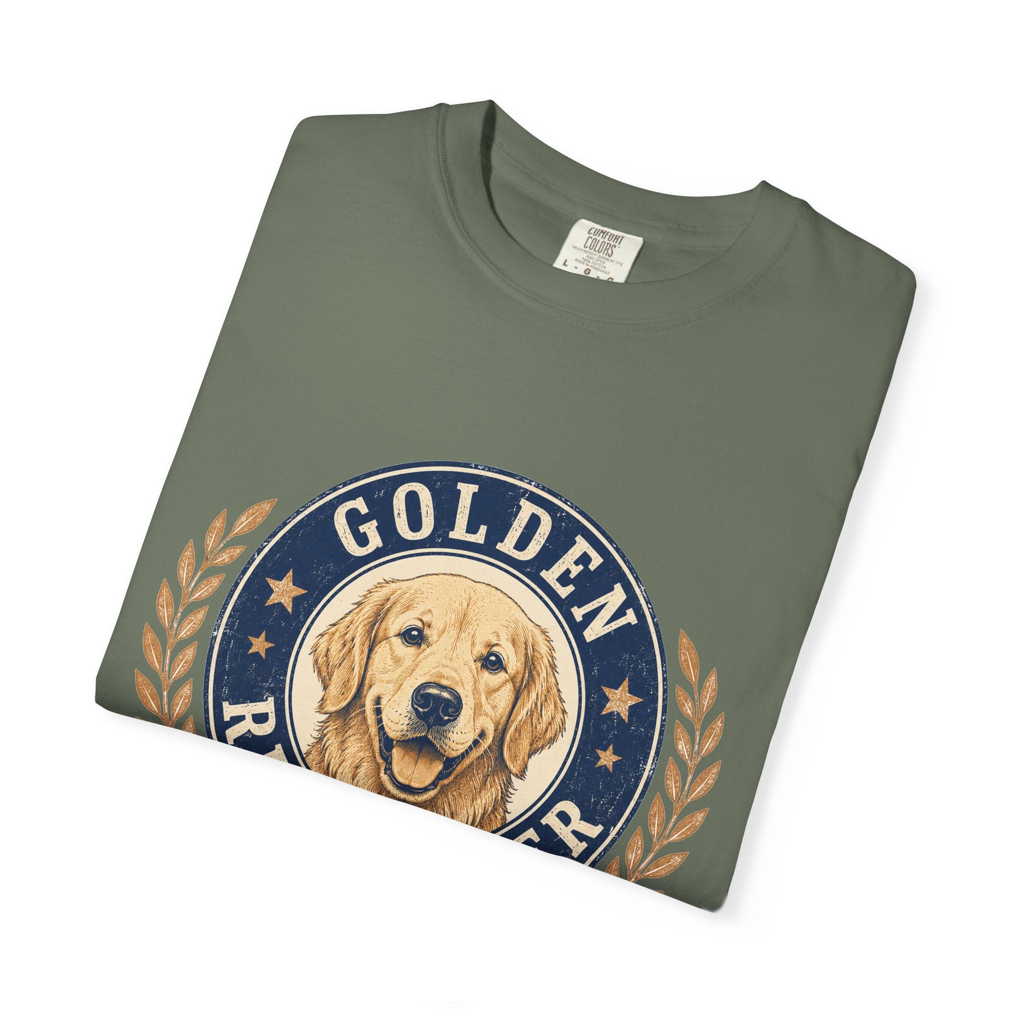 PawJoy Golden Retriever Club Vintage Tee