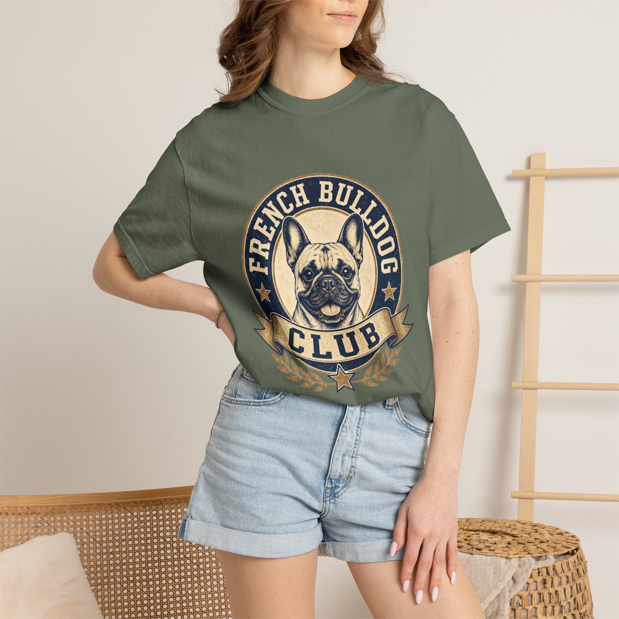 PawJoy French Bulldog Club Vintage Tee