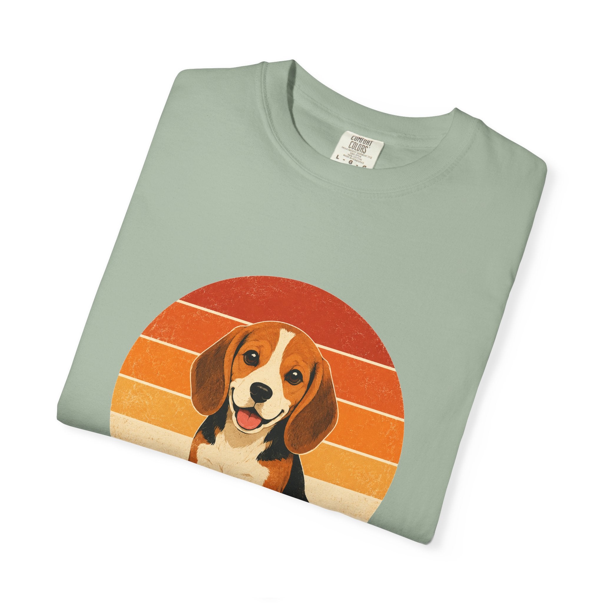 PawJoy Beagle Retro Sunset Tee