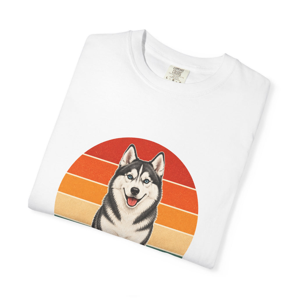 PawJoy Husky Retro Sunset Tee