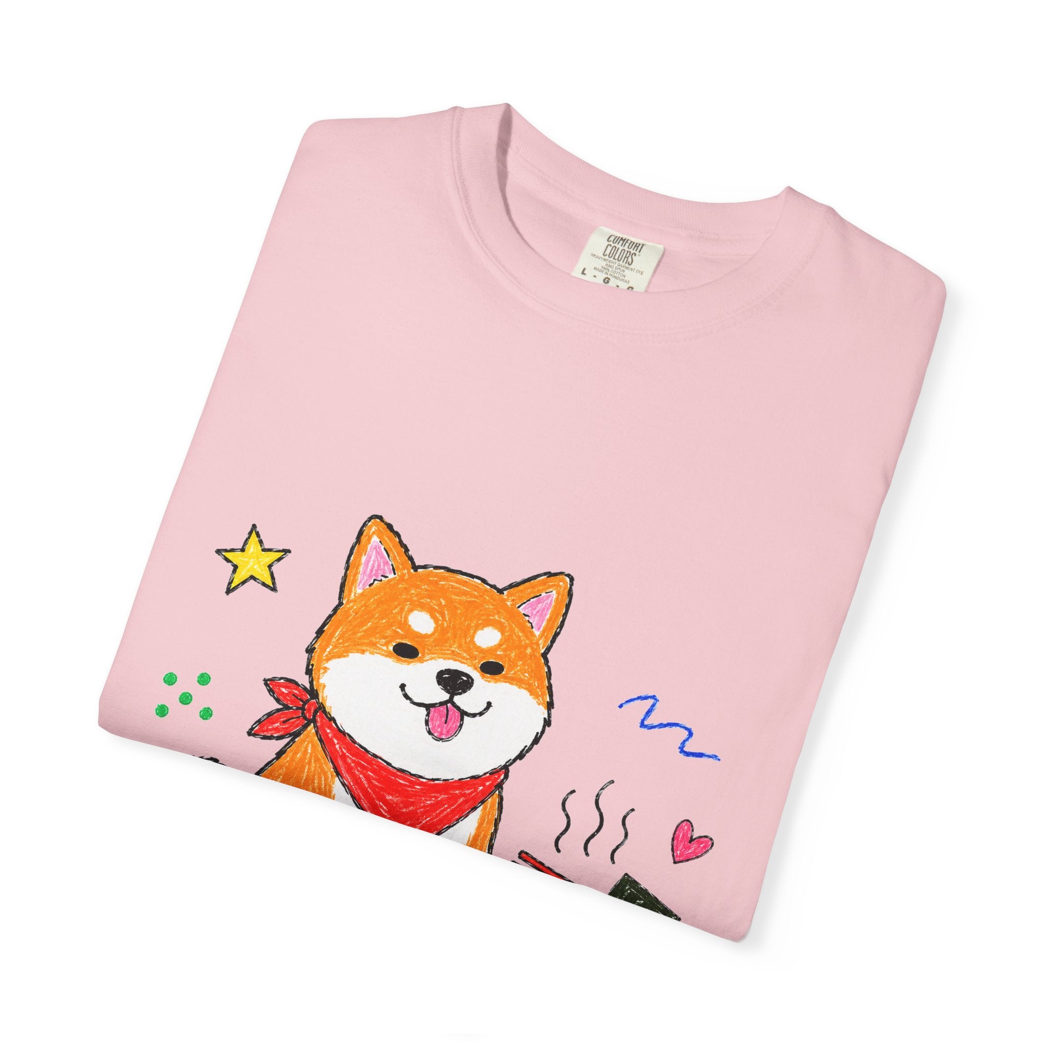 PawJoy Shiba Inu Ramen Crayon Tee