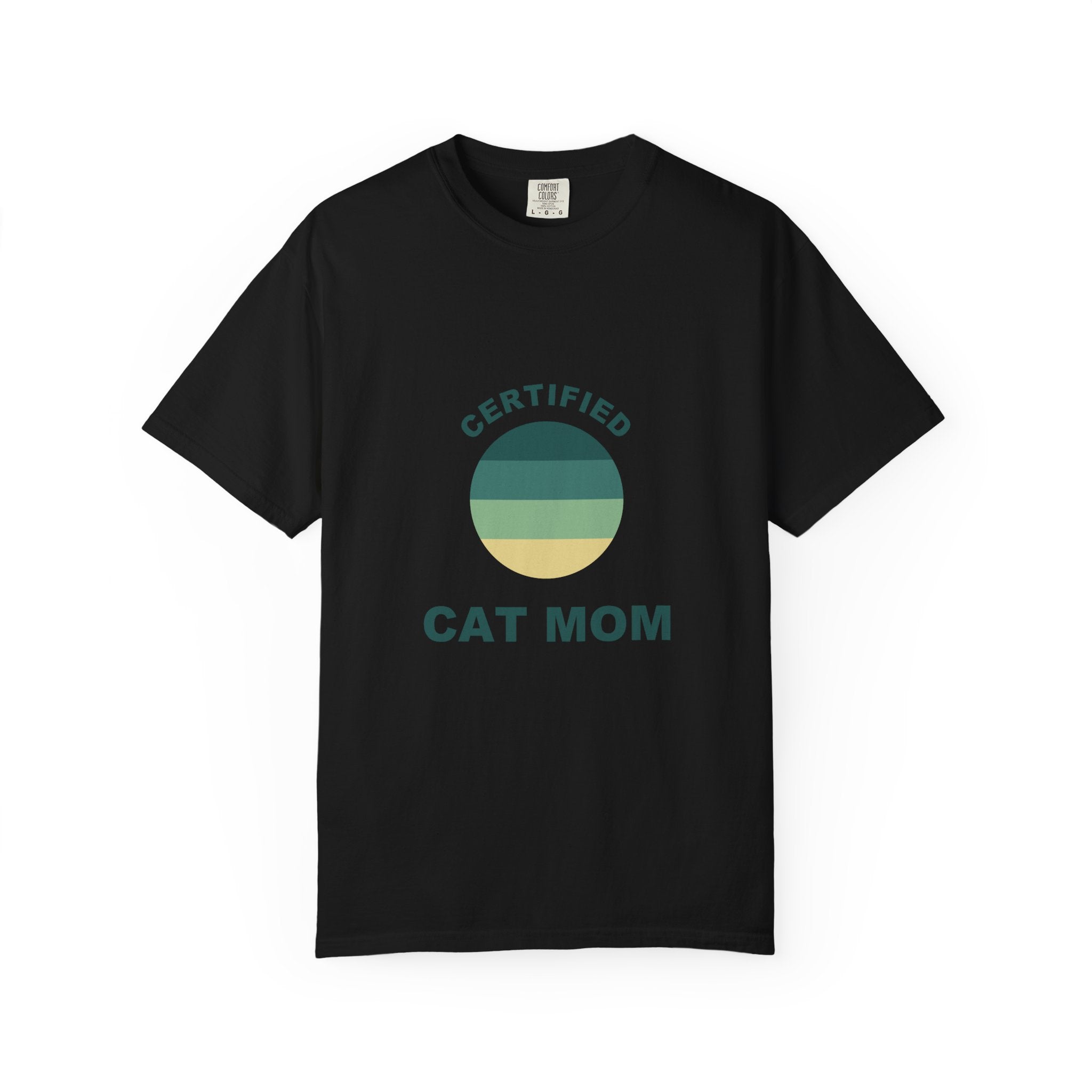 PawJoy Certified Cat Mom Retro Tee