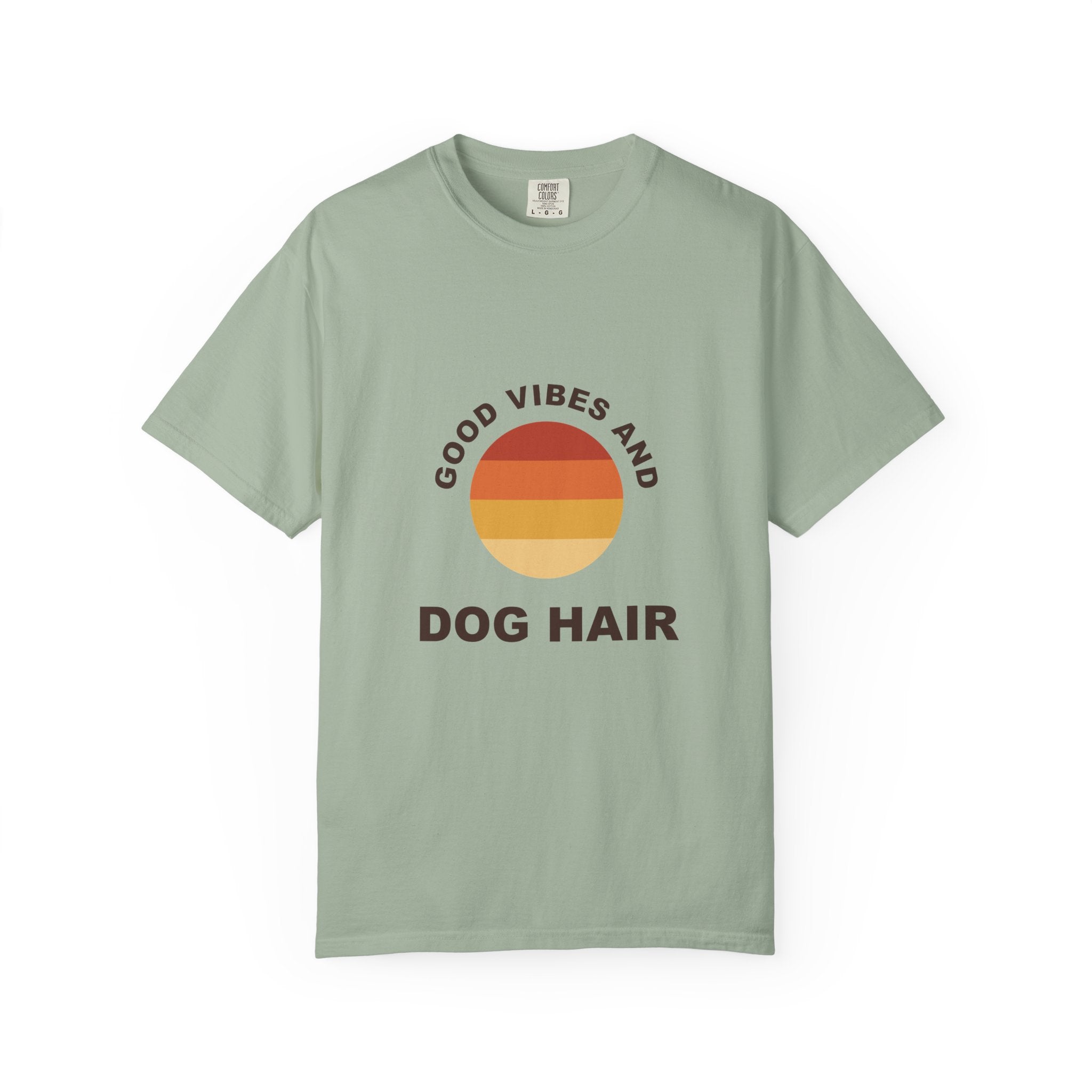 PawJoy Good Vibes Dog Hair Retro Tee