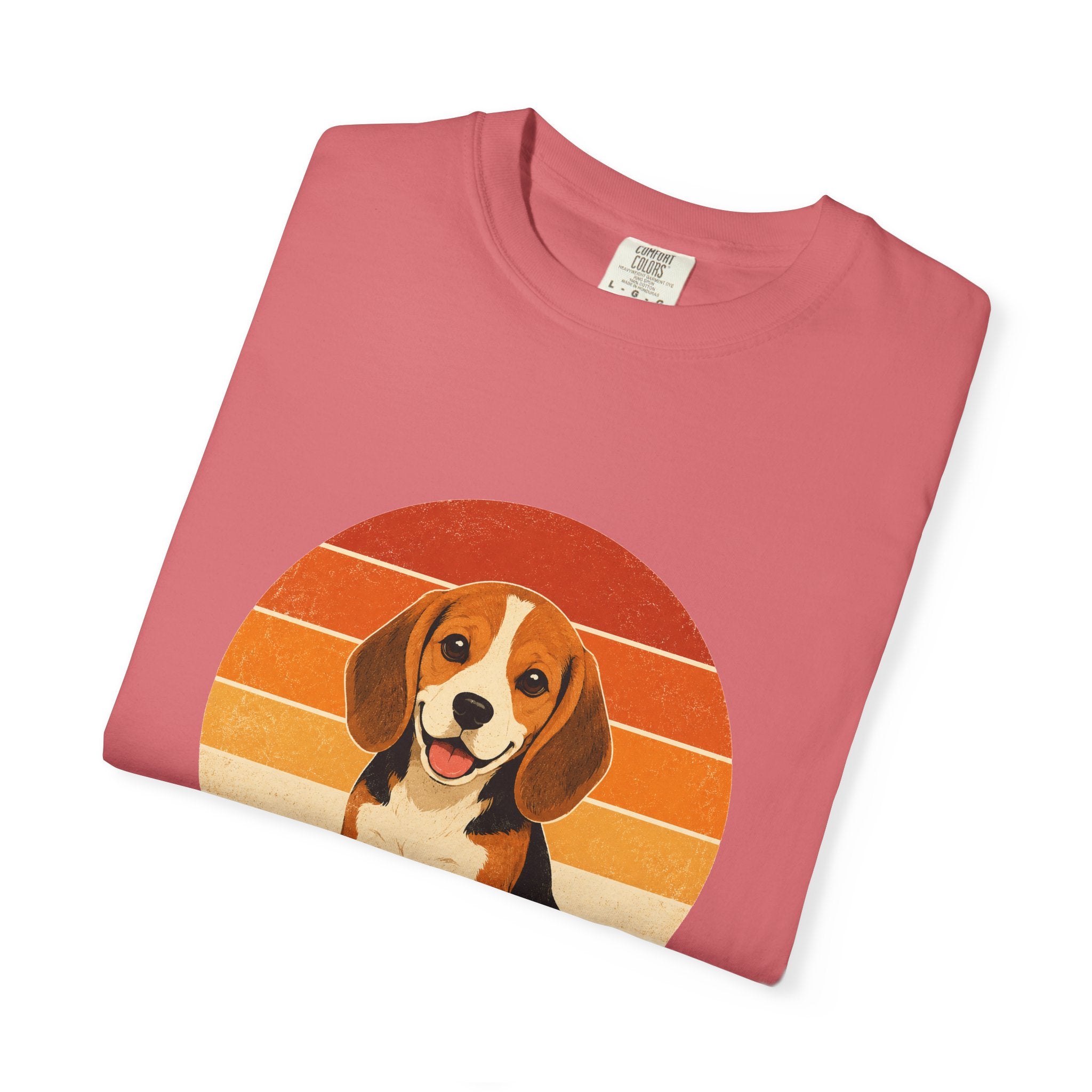 PawJoy Beagle Retro Sunset Tee