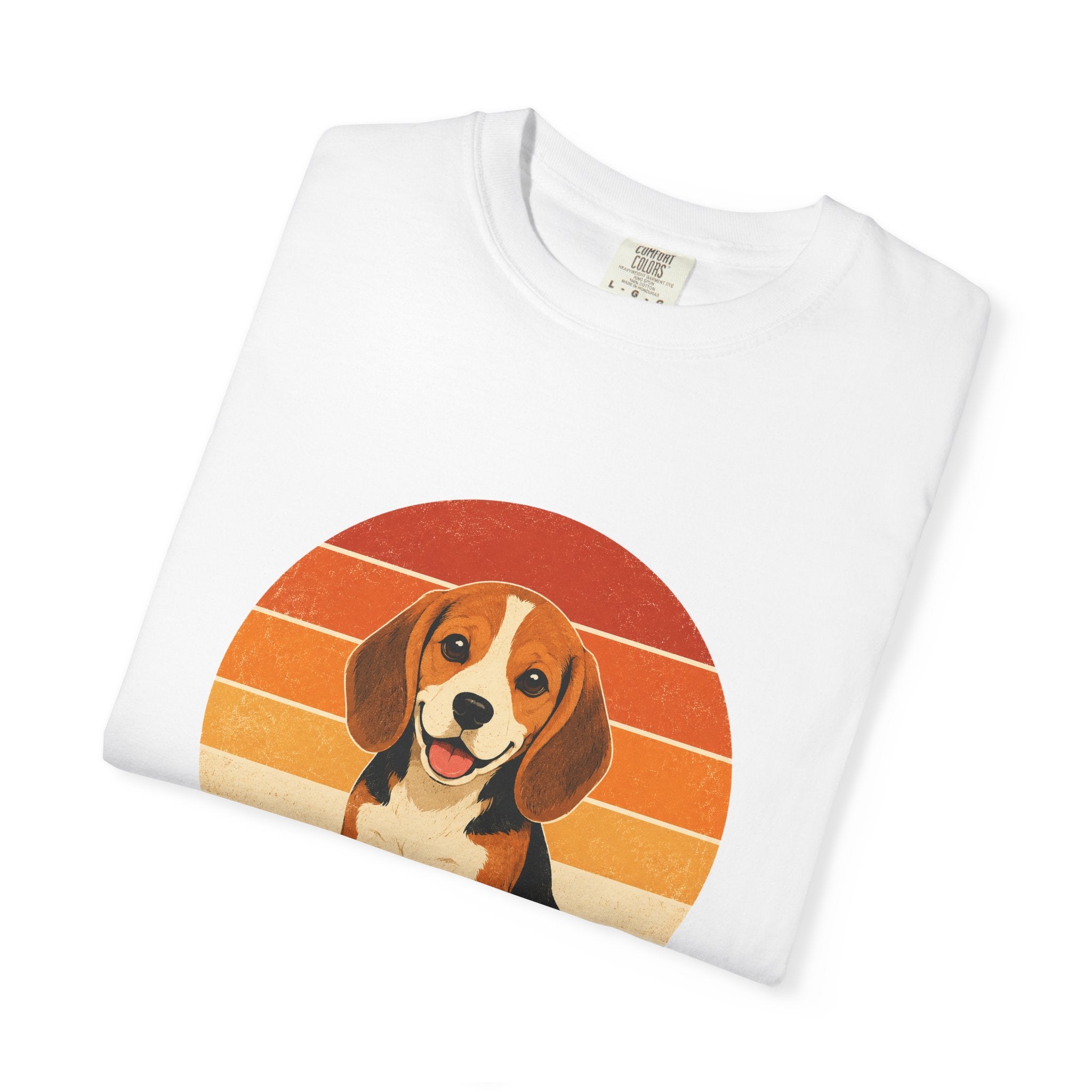PawJoy Beagle Retro Sunset Tee