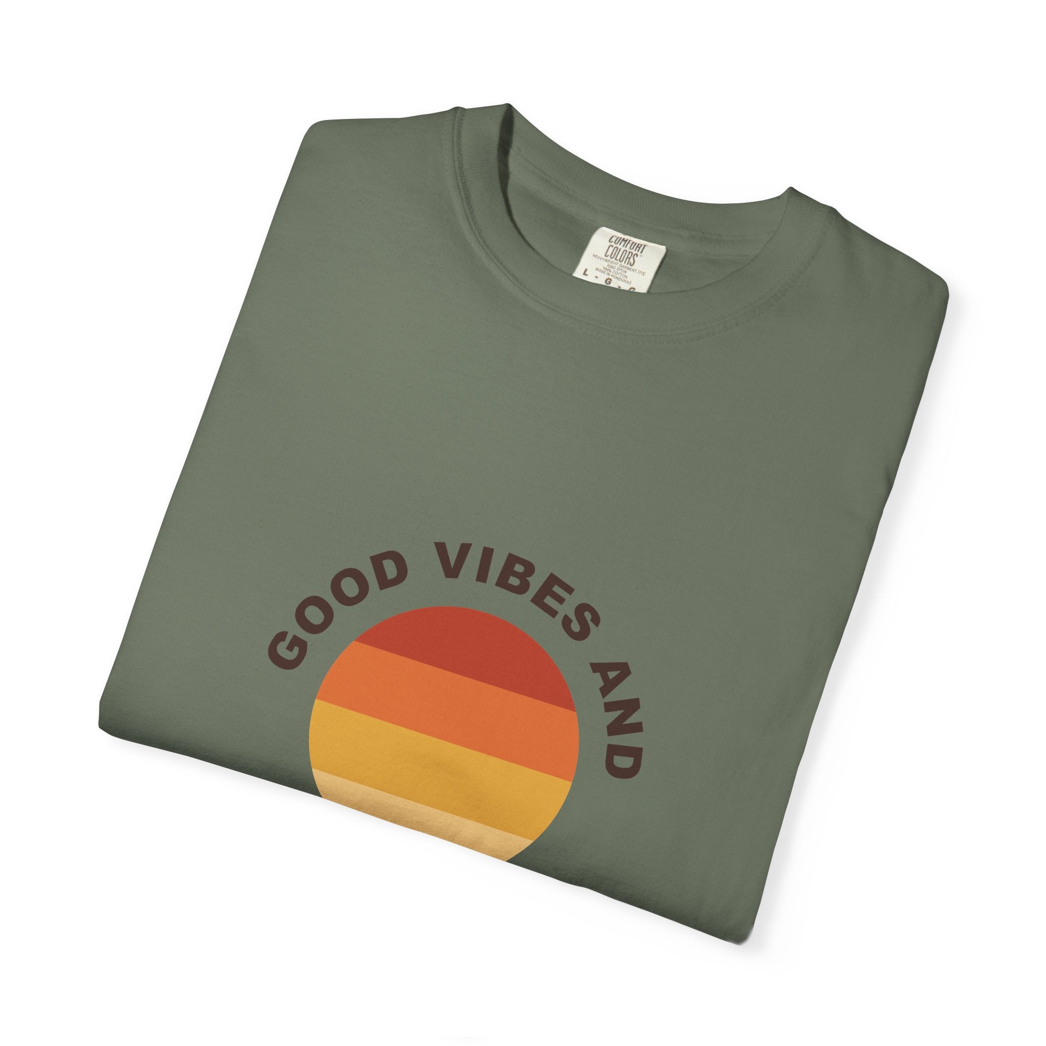 PawJoy Good Vibes Dog Hair Retro Tee