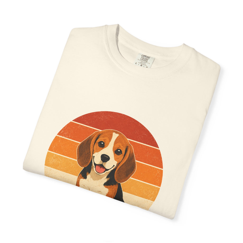 PawJoy Beagle Retro Sunset Tee