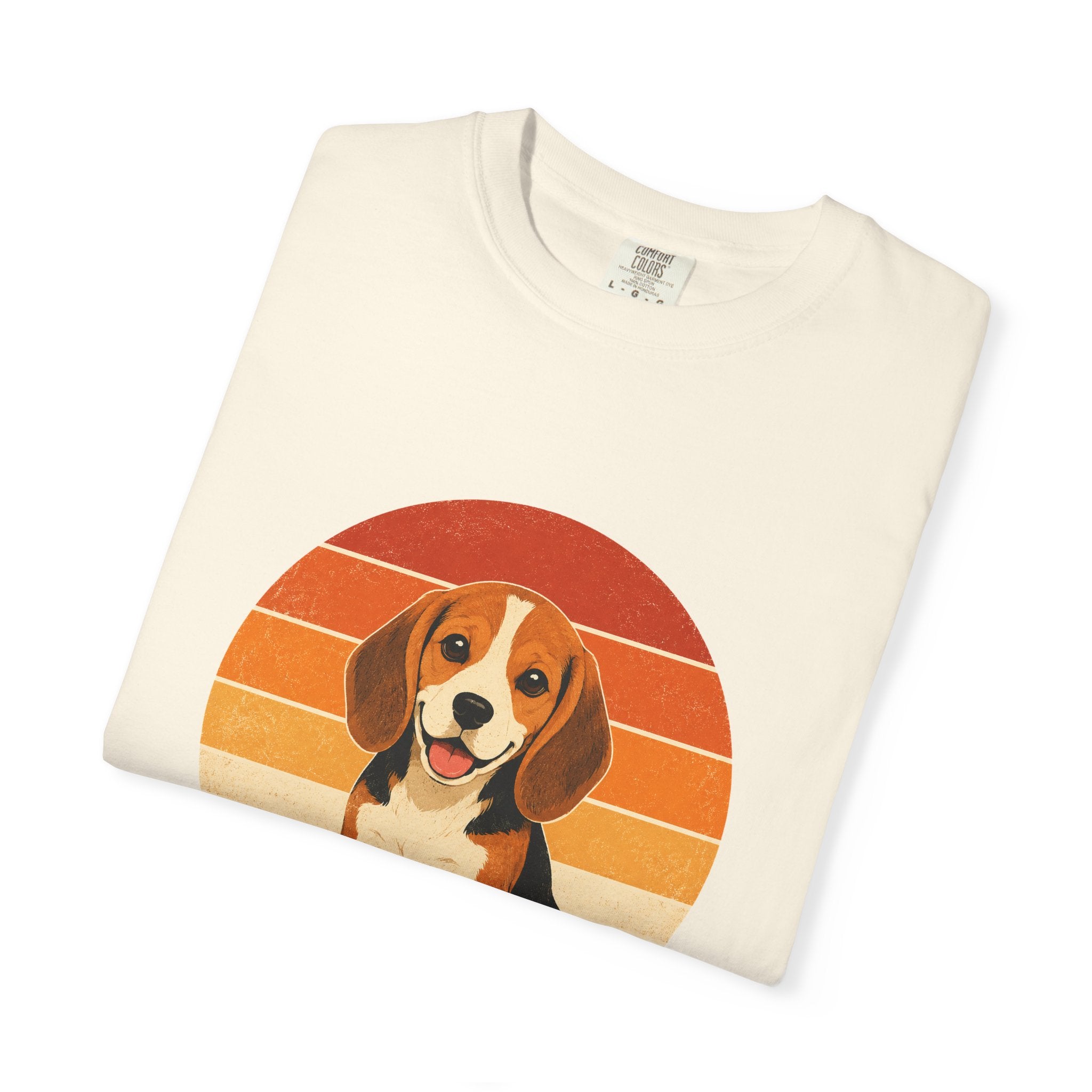 PawJoy Beagle Retro Sunset Tee