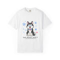 PawJoy Husky Snow Crayon Tee