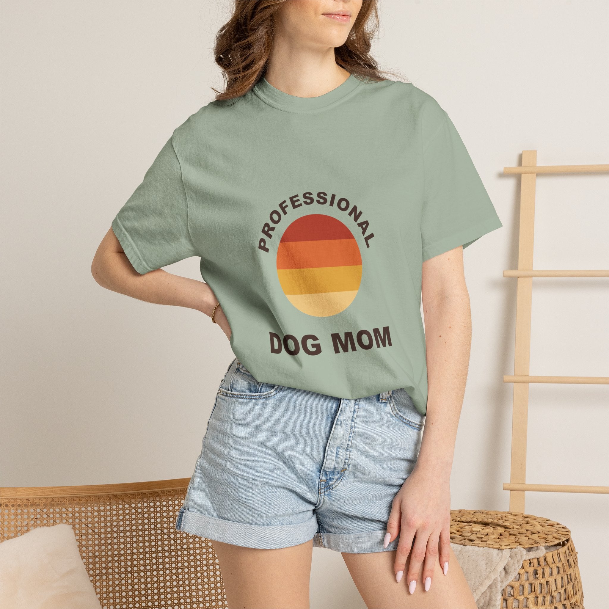 PawJoy Professional Dog Mom Retro Tee