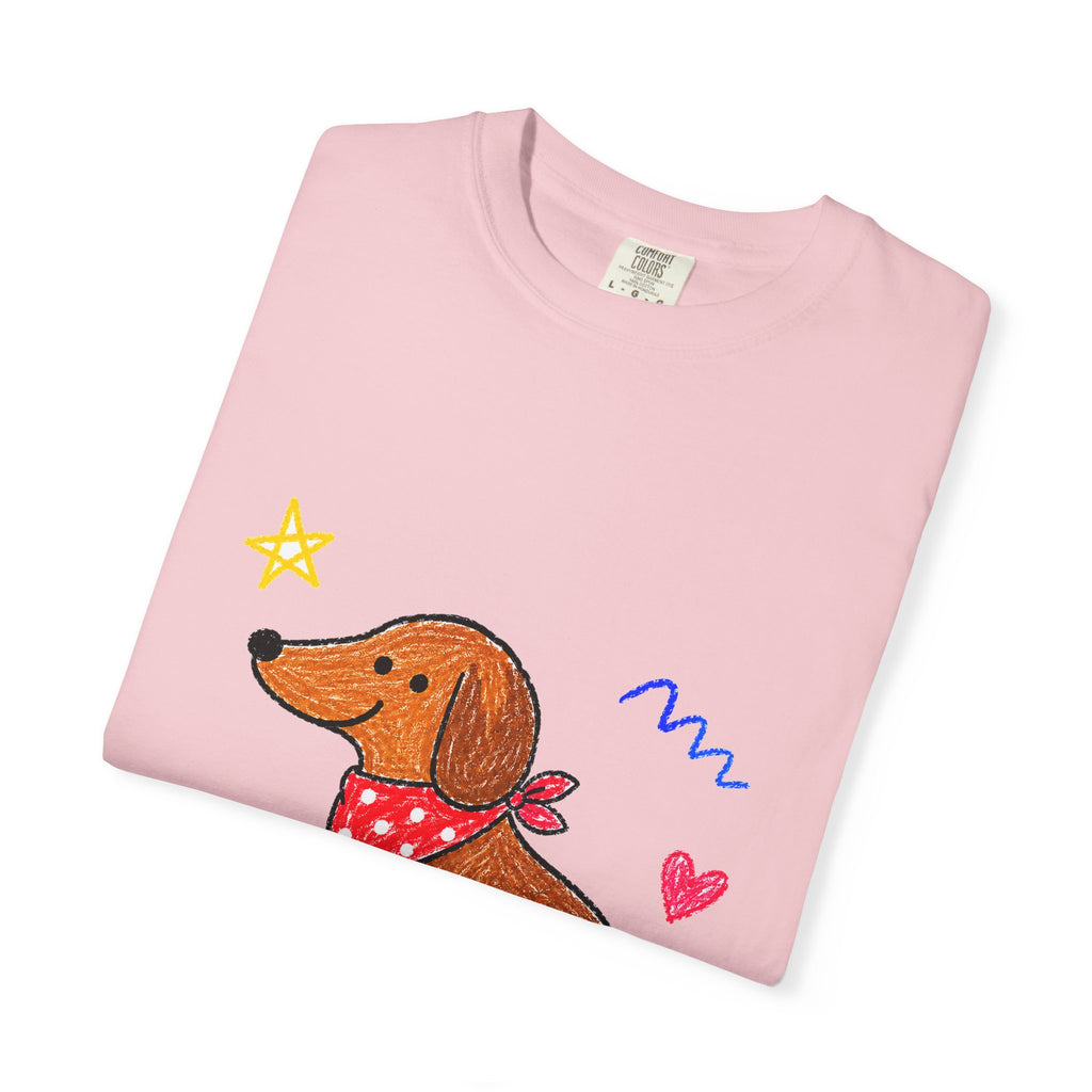 PawJoy Dachshund Good Boy Crayon Tee