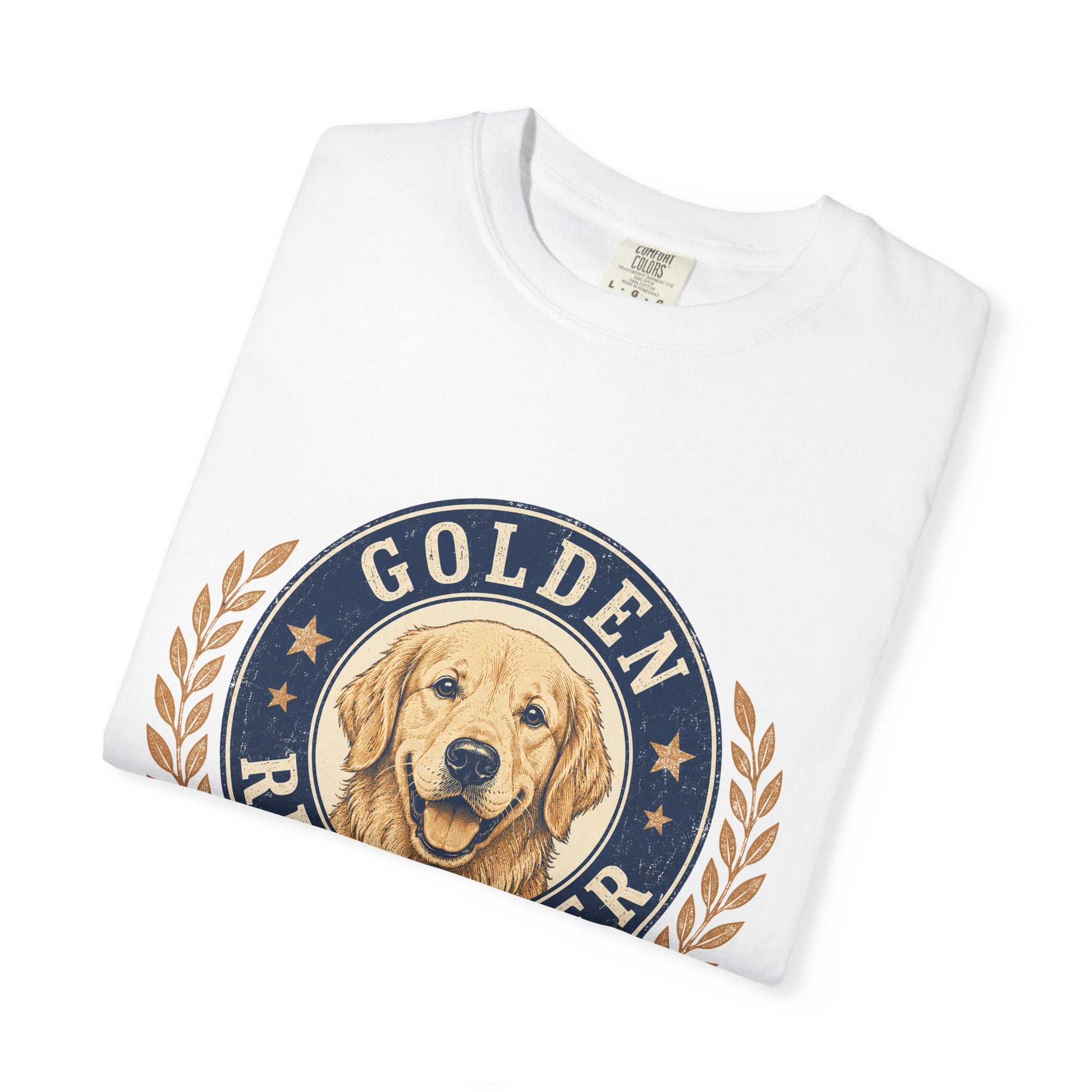 PawJoy Golden Retriever Club Vintage Tee