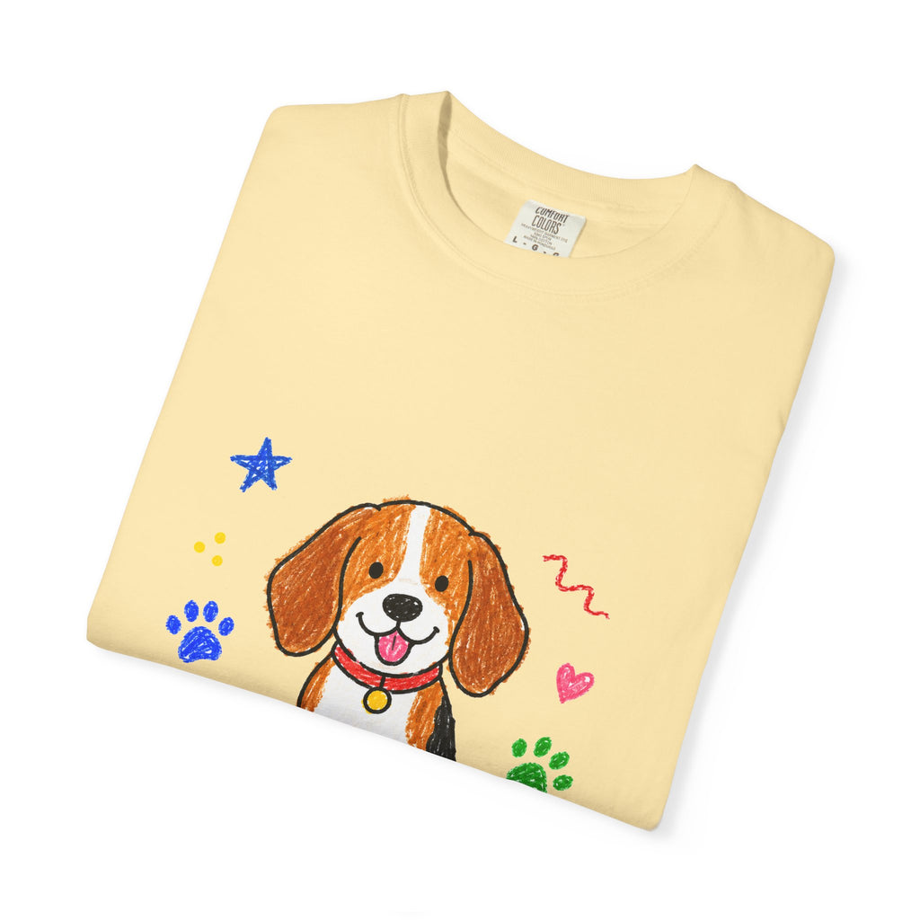 PawJoy Beagle My Kids Have Paws Crayon Tee
