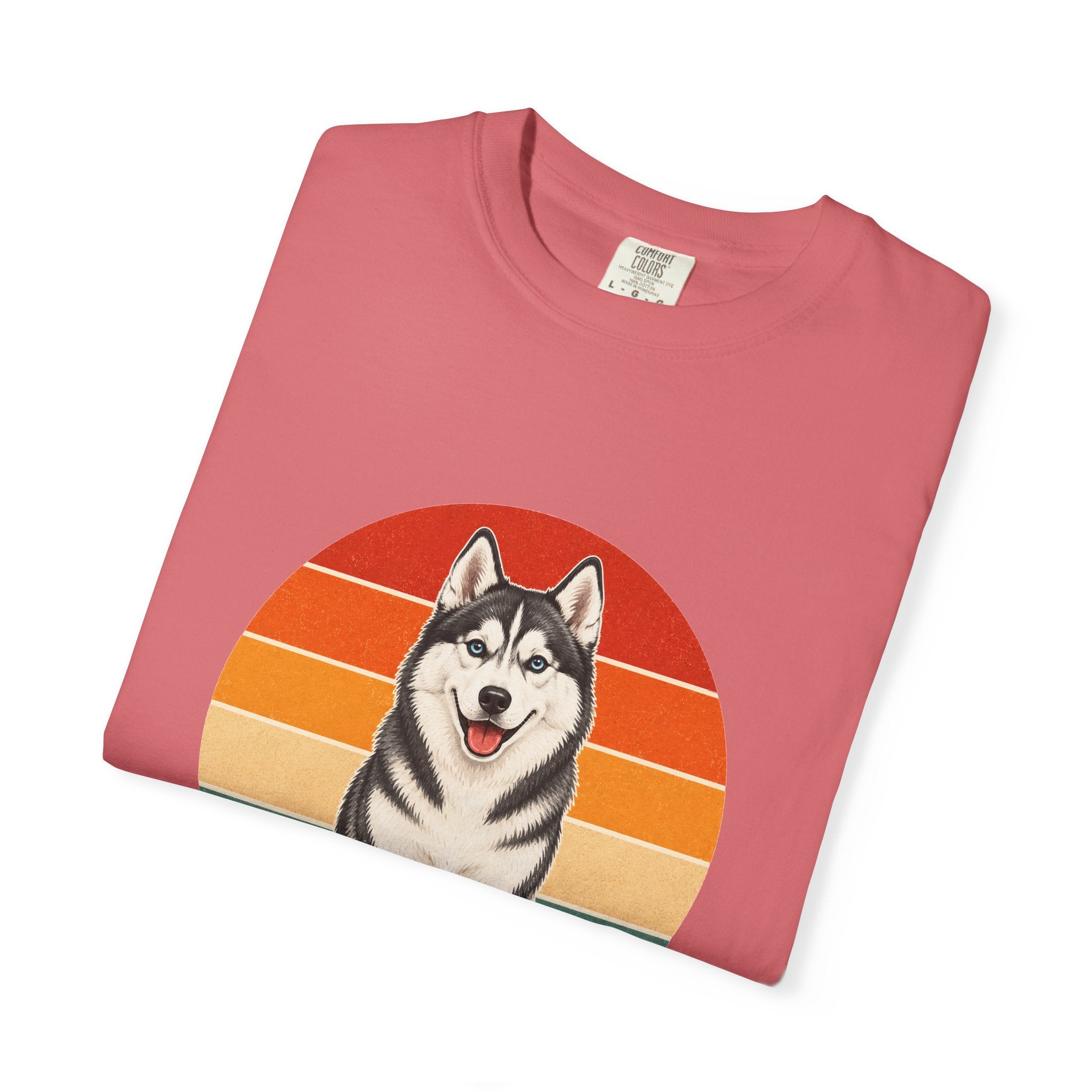 PawJoy Husky Retro Sunset Tee