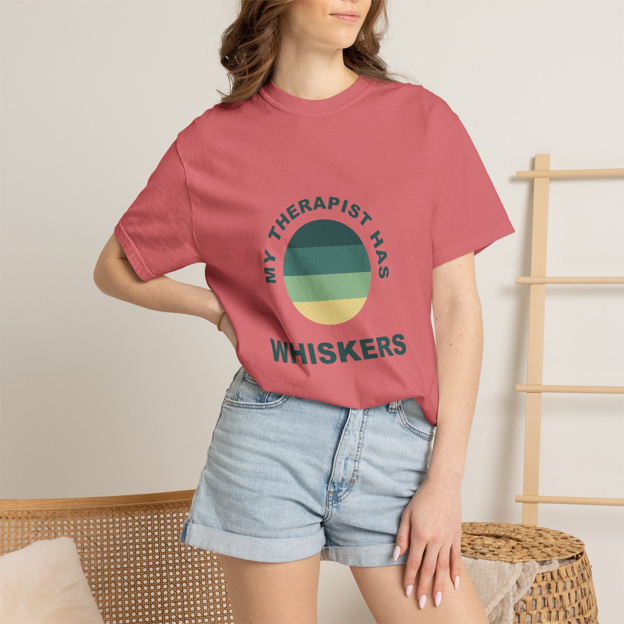 PawJoy Therapist Whiskers Retro Tee