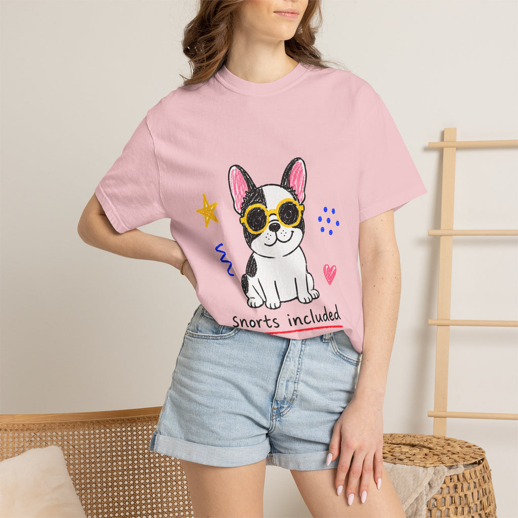 PawJoy French Bulldog Sunglasses Crayon Tee