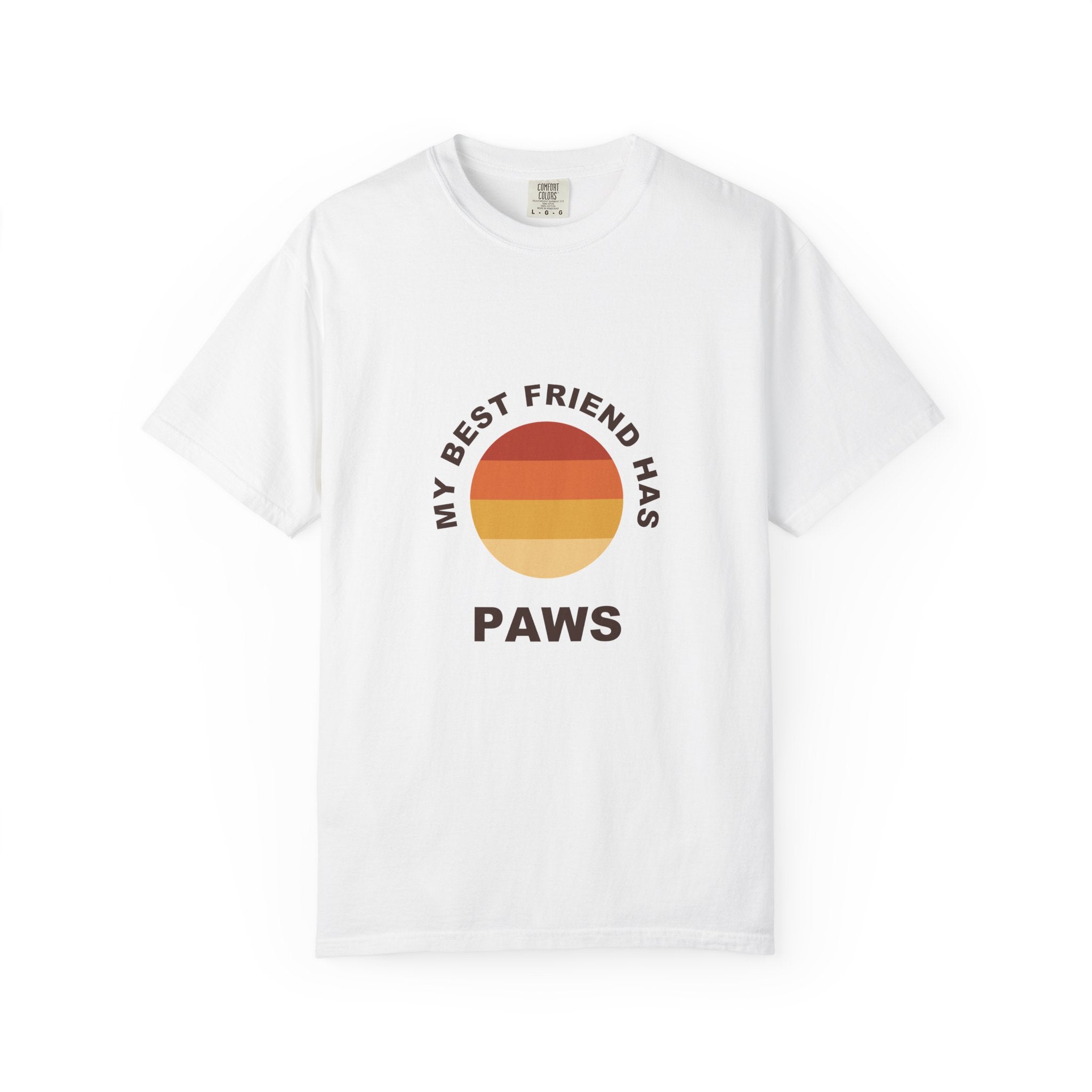 PawJoy Best Friend Paws Retro Tee