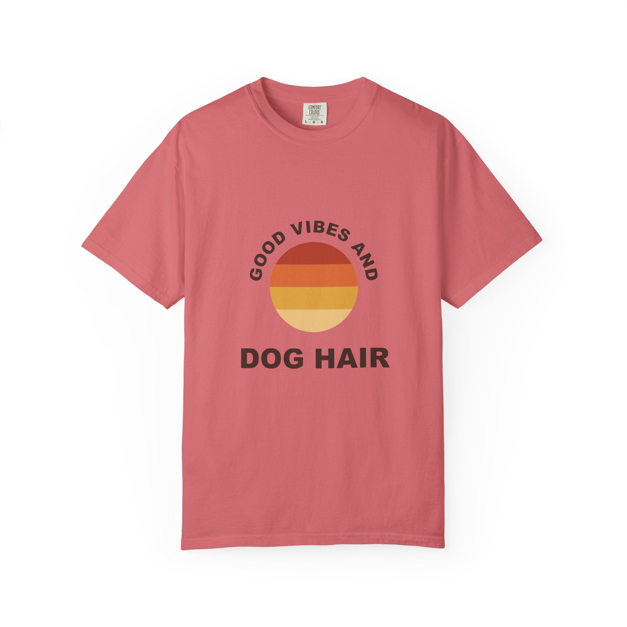 PawJoy Good Vibes Dog Hair Retro Tee