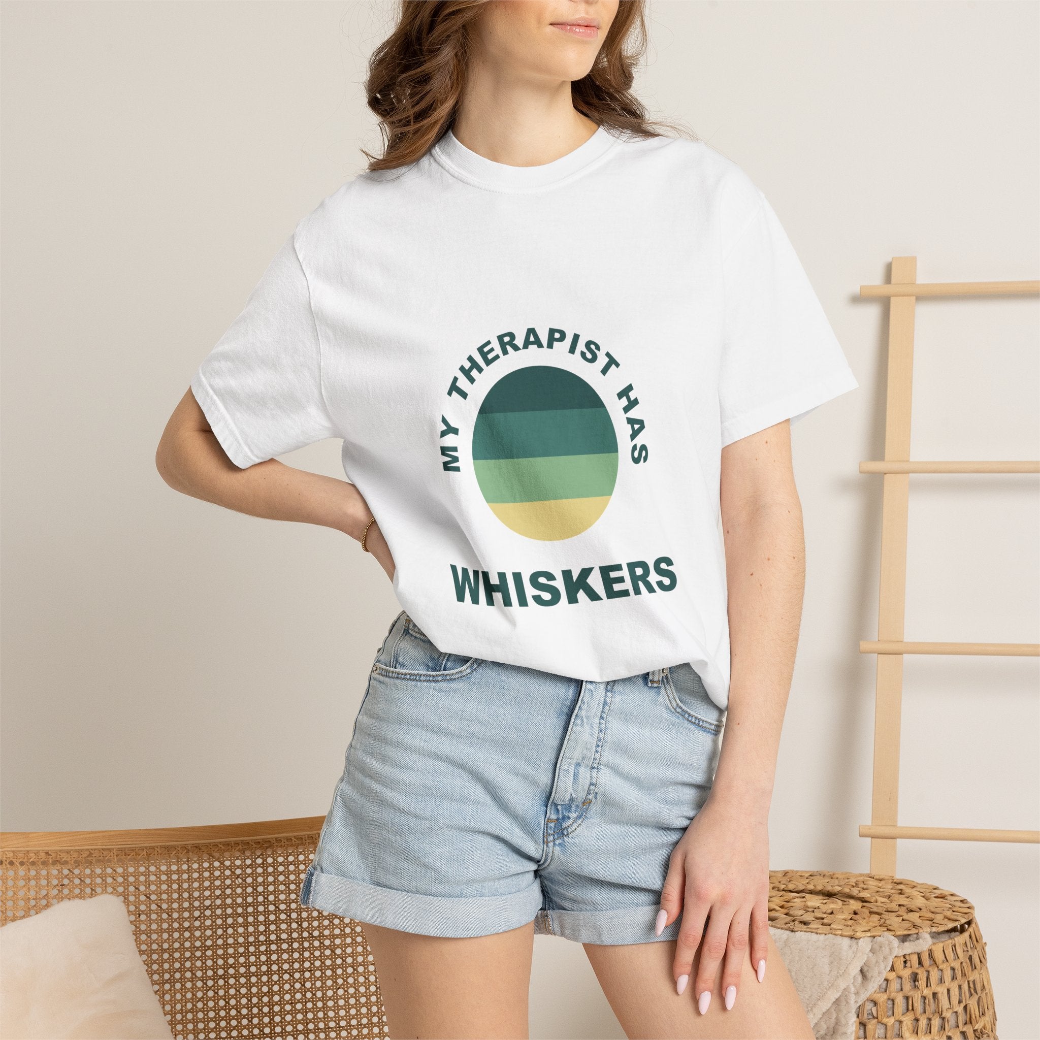 PawJoy Therapist Whiskers Retro Tee
