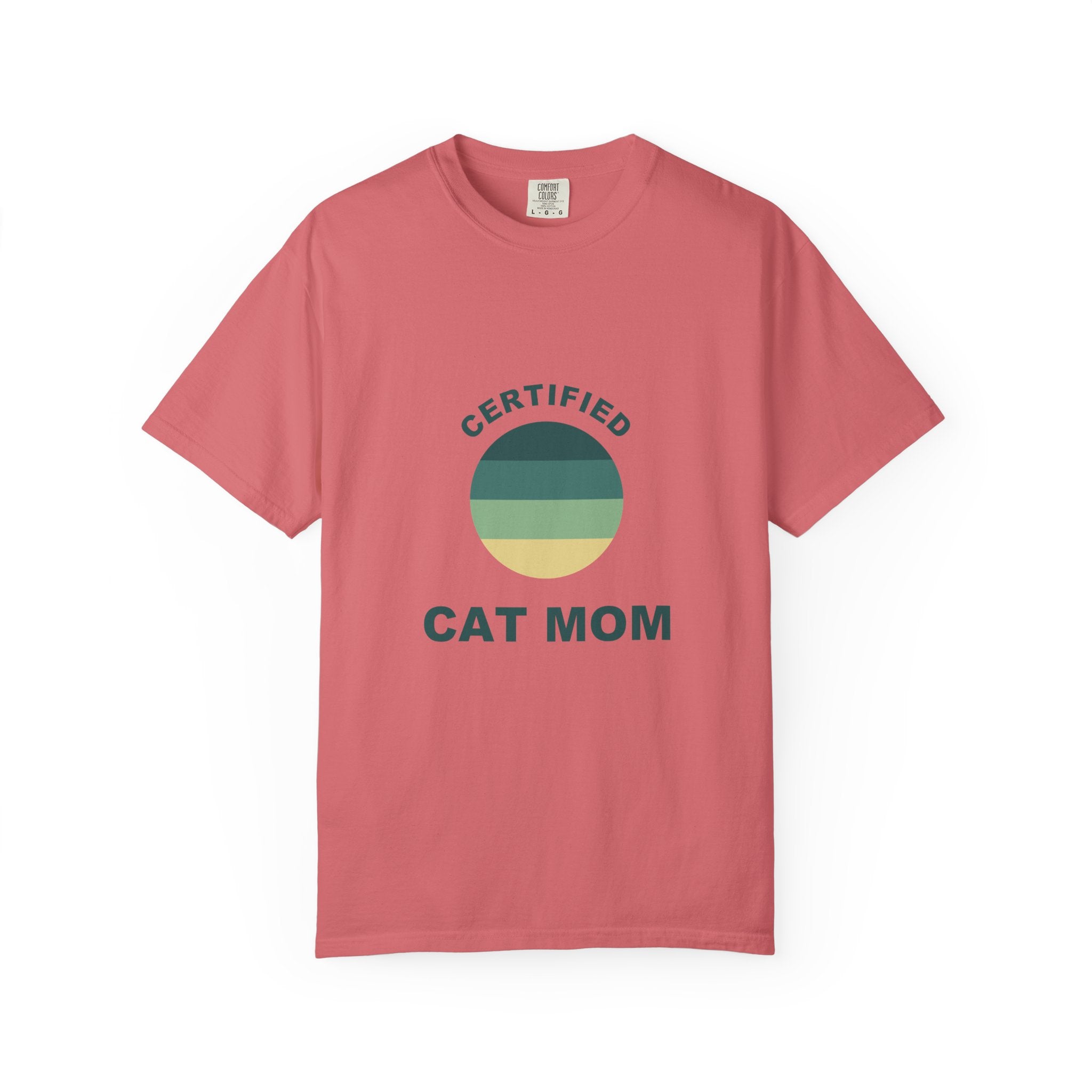 PawJoy Certified Cat Mom Retro Tee