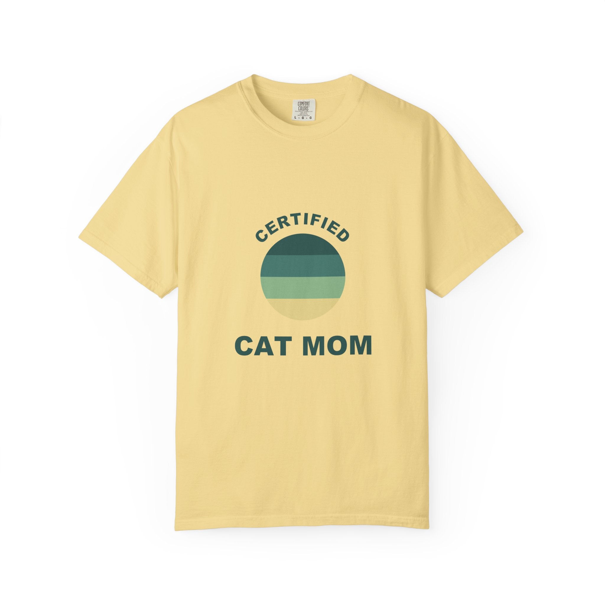 PawJoy Certified Cat Mom Retro Tee