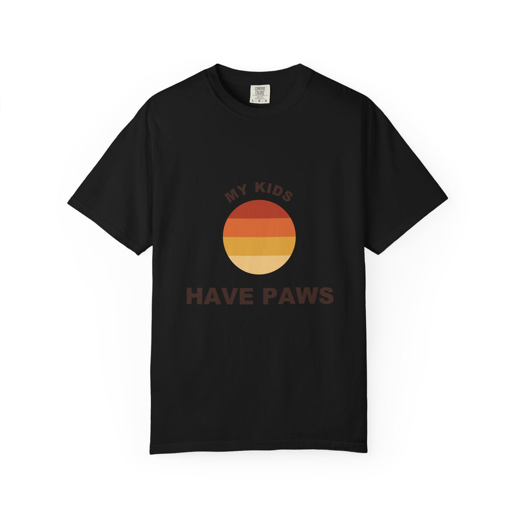 PawJoy My Kids Have Paws Retro Tee