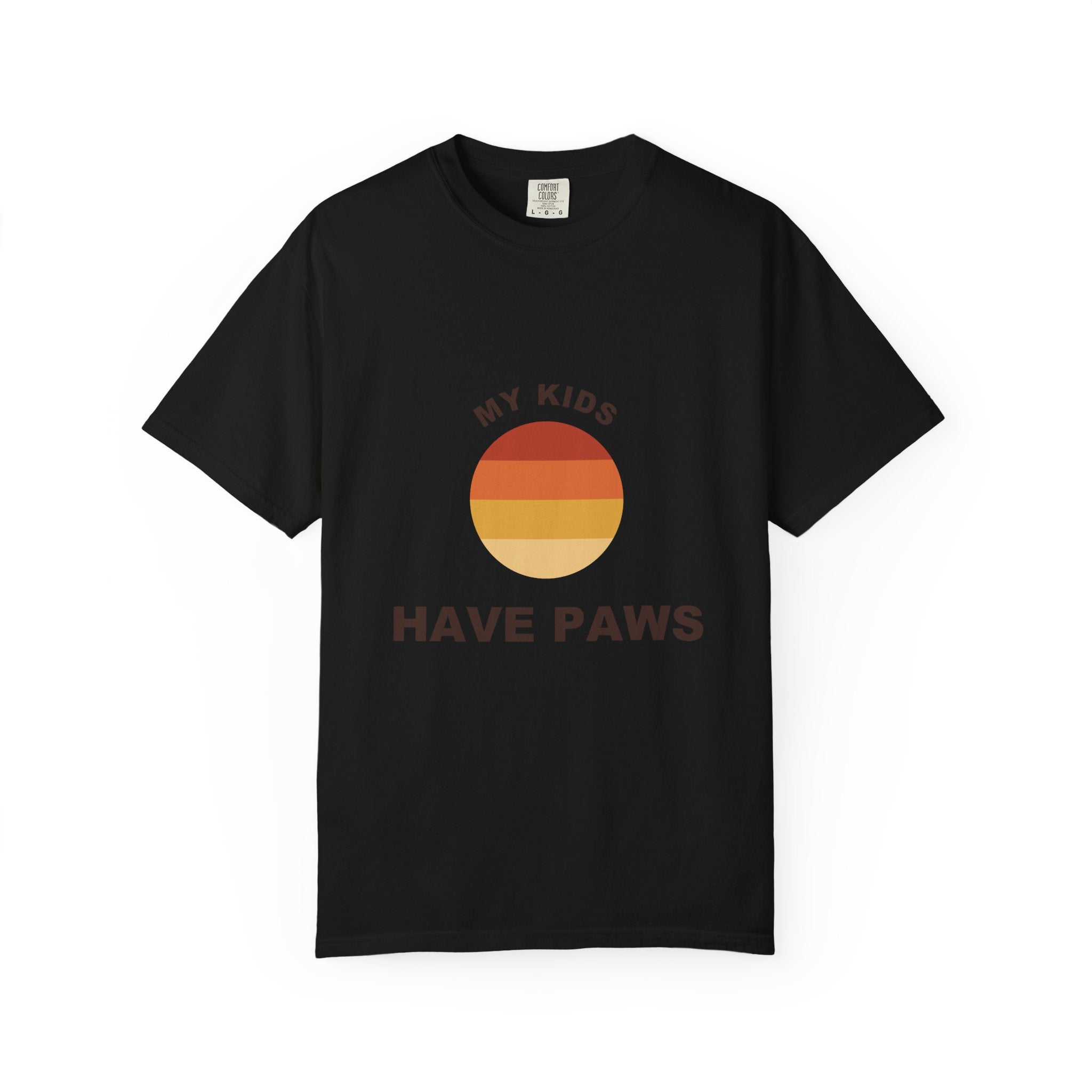 PawJoy My Kids Have Paws Retro Tee