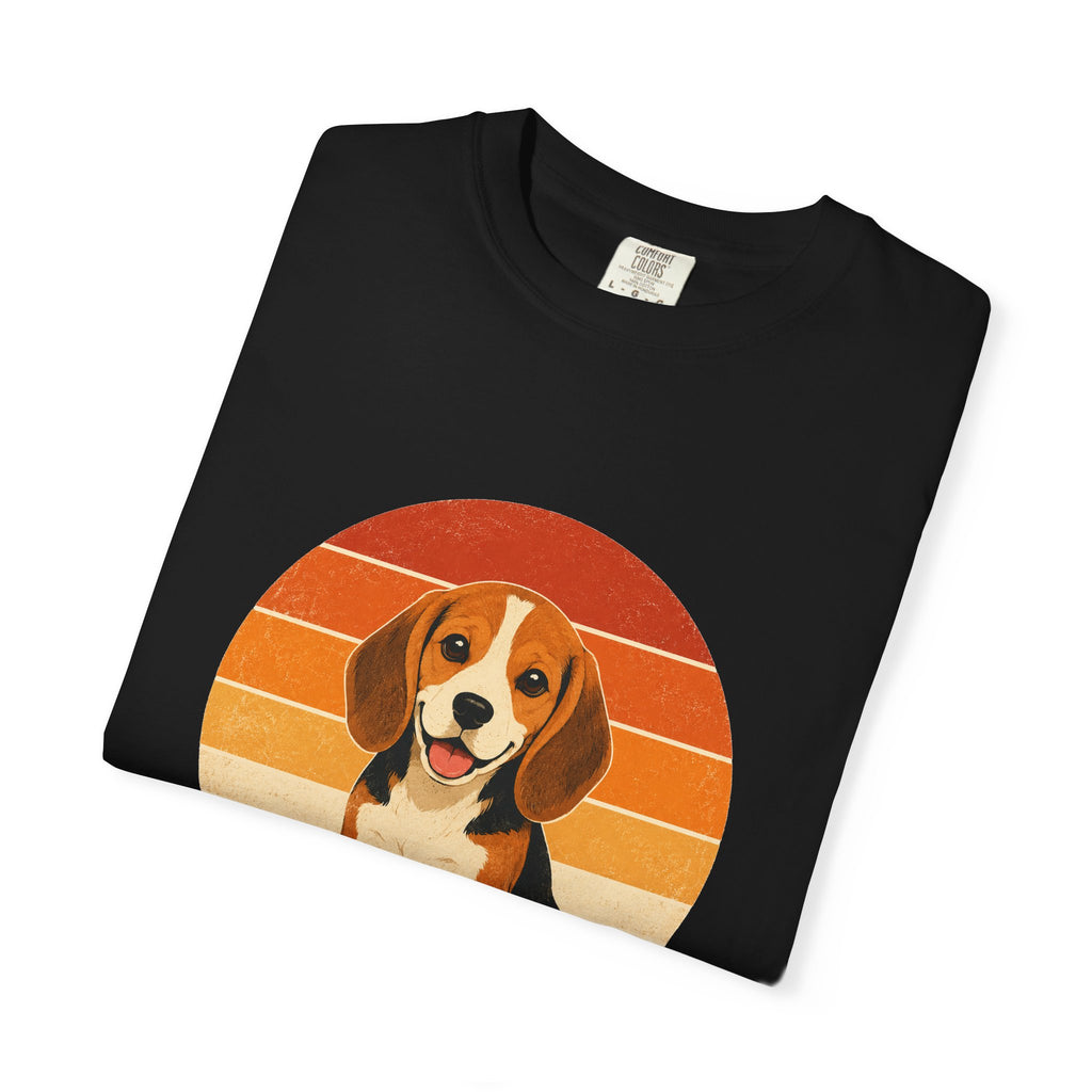 PawJoy Beagle Retro Sunset Tee