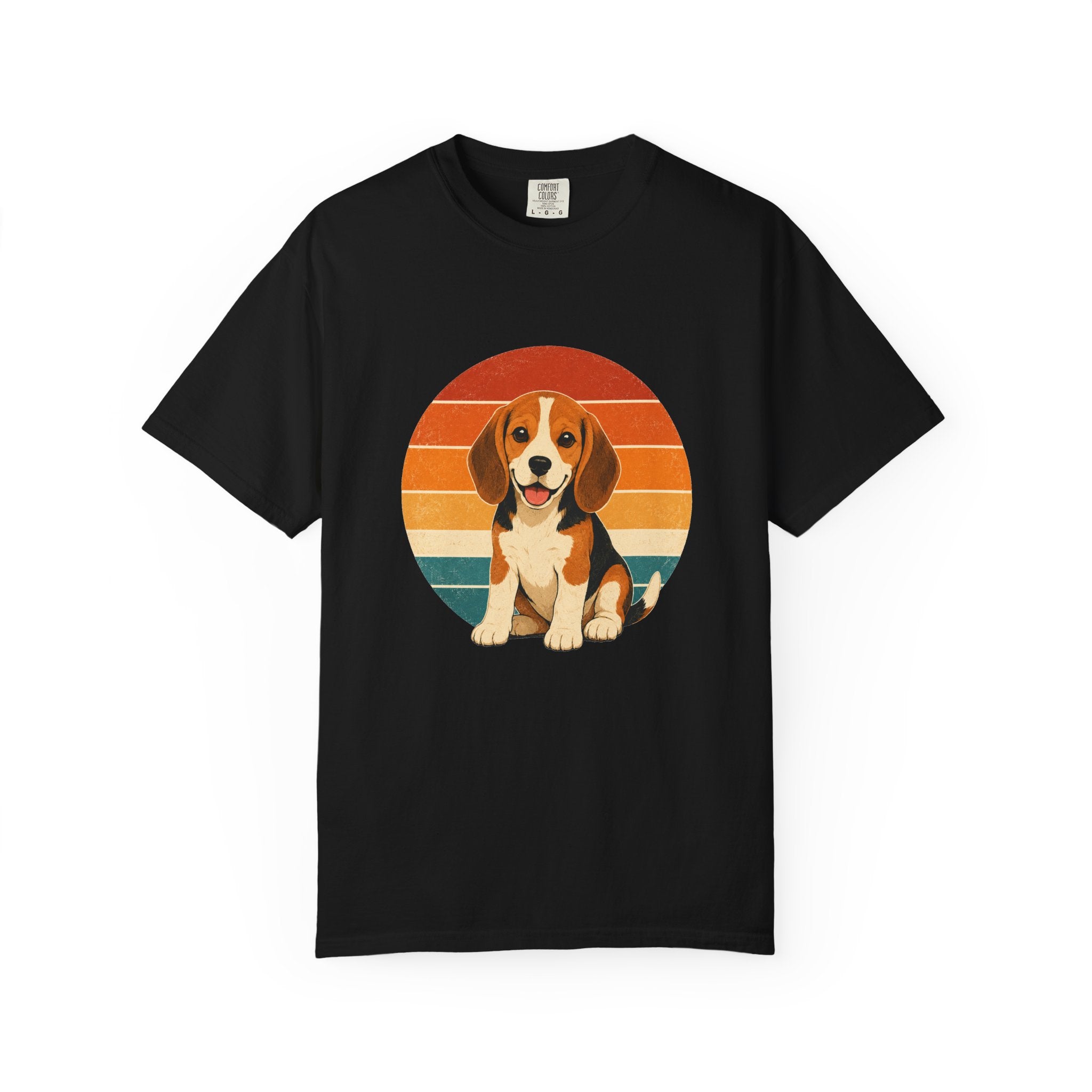 PawJoy Beagle Retro Sunset Tee