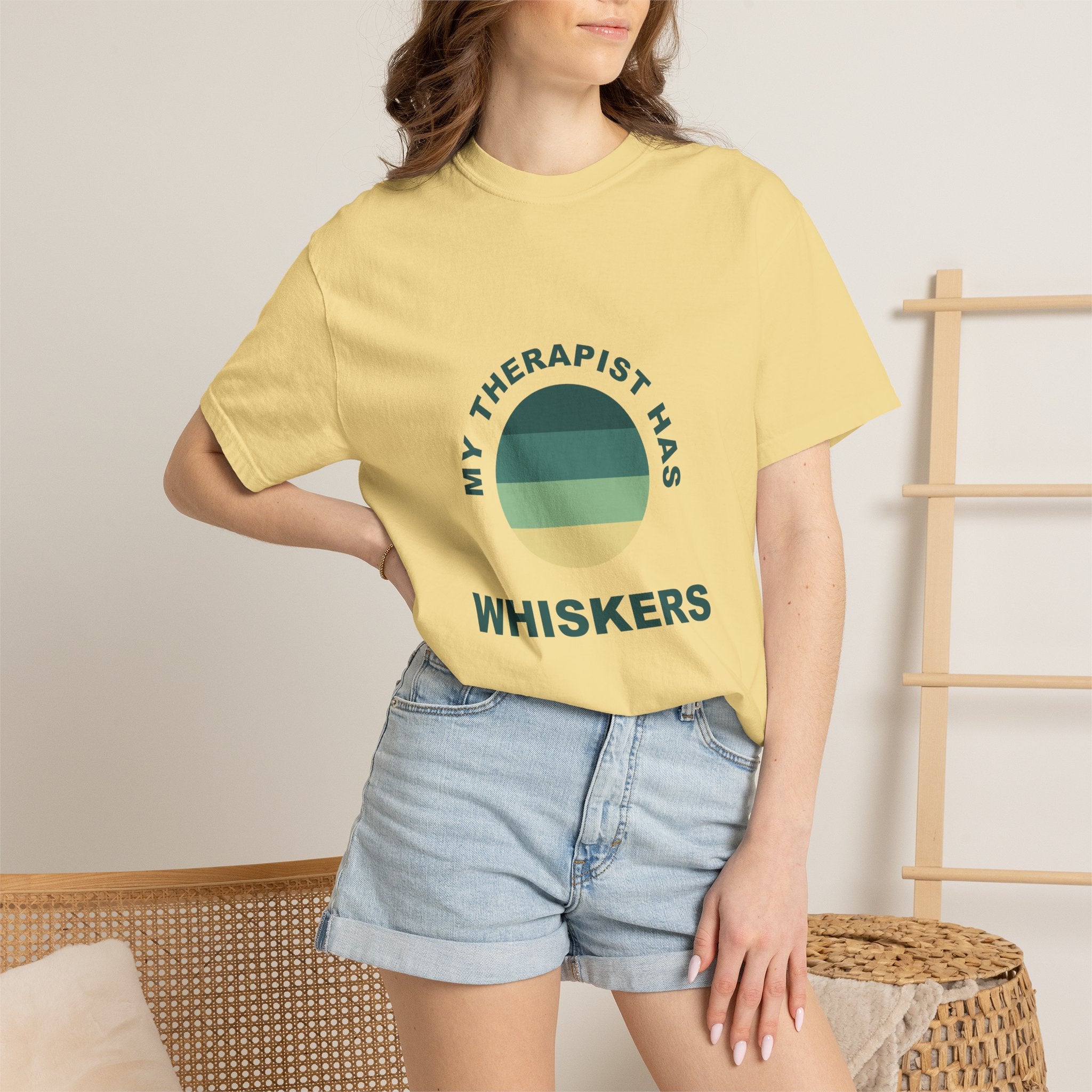 PawJoy Therapist Whiskers Retro Tee