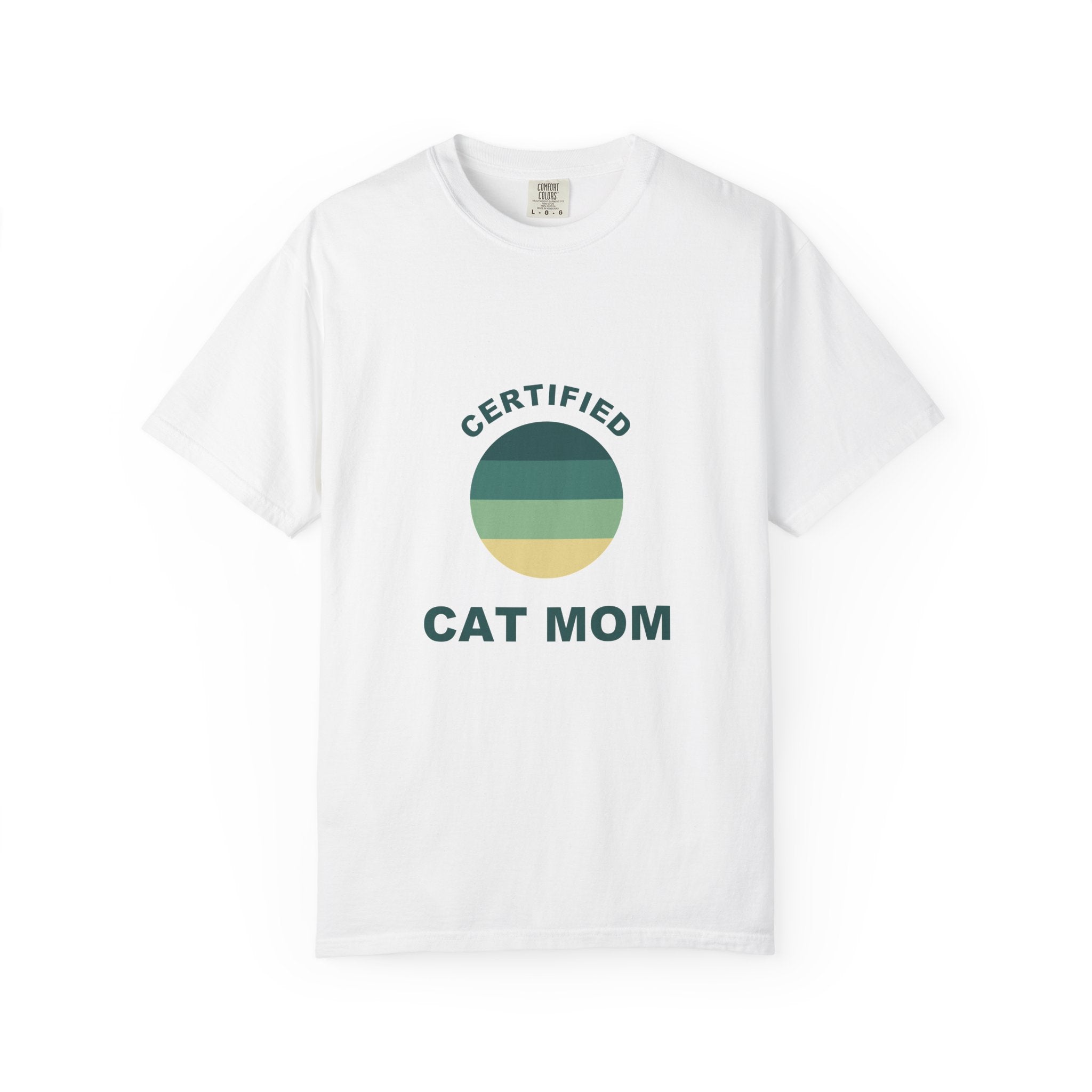 PawJoy Certified Cat Mom Retro Tee