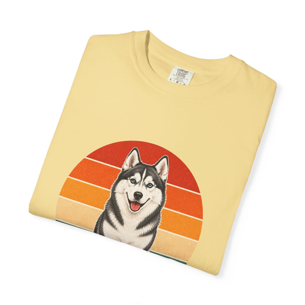 PawJoy Husky Retro Sunset Tee