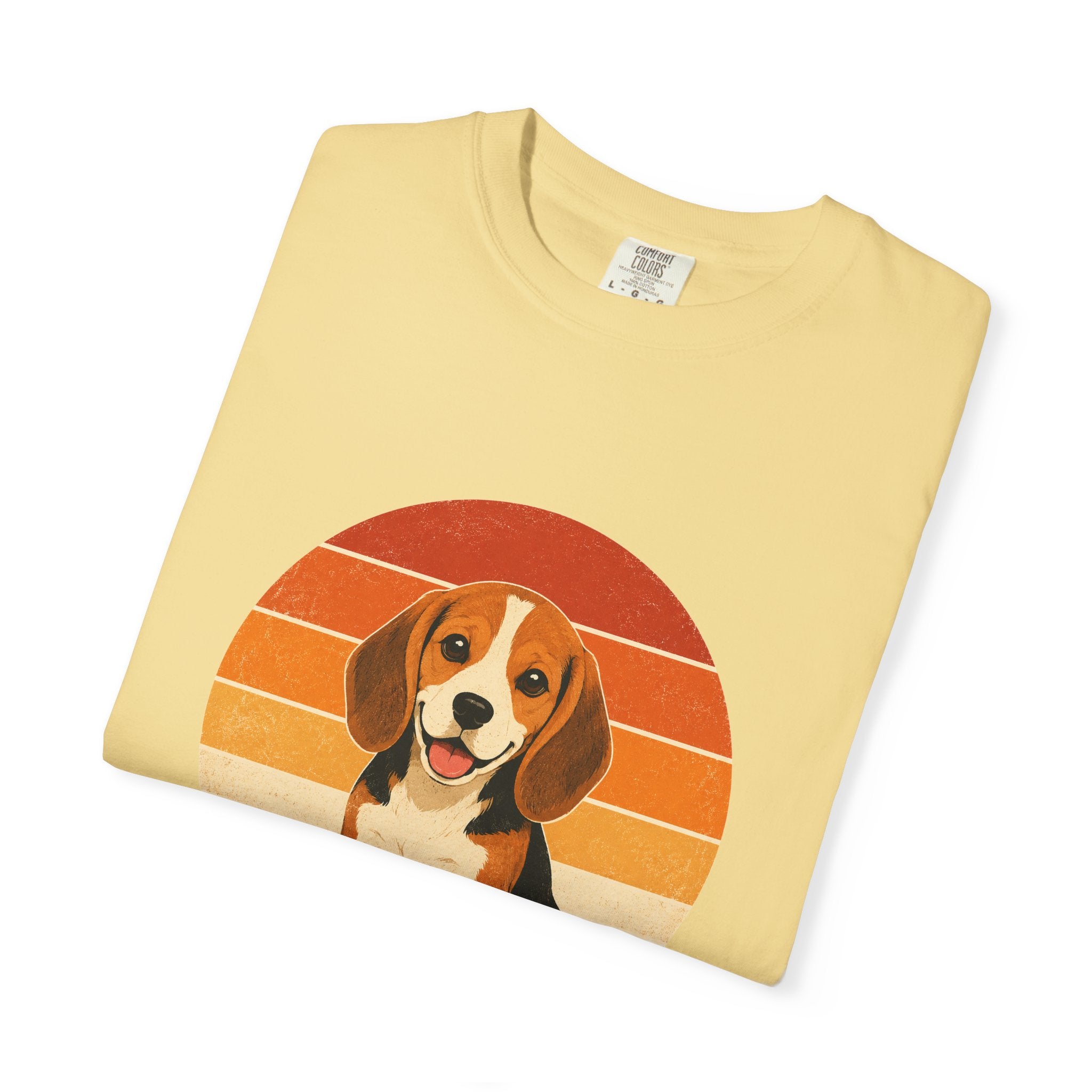 PawJoy Beagle Retro Sunset Tee