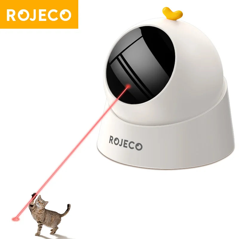 PawJoy Automatic Laser Cat Toy — Interactive Smart Teaser